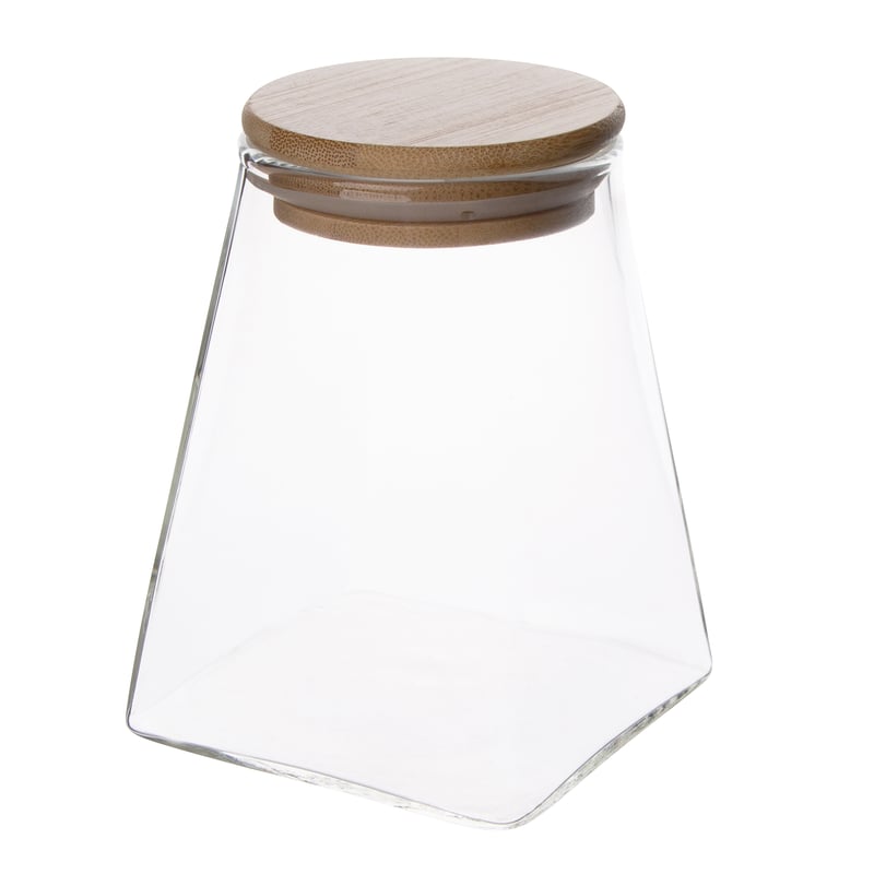 Pojemnik szklany z bambusową pokrywką 530 ml Altom Design