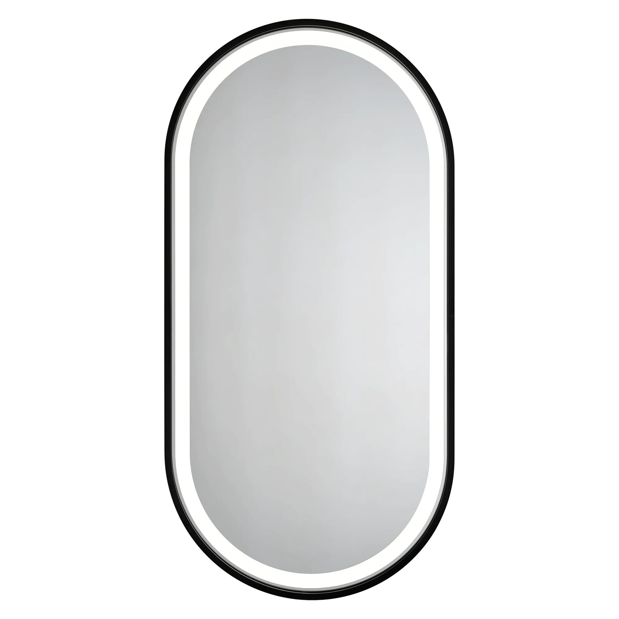 Lustro z wbudowanym oświetleniem Solaris Black 50 x 100 Dubiel Vitrum - 2