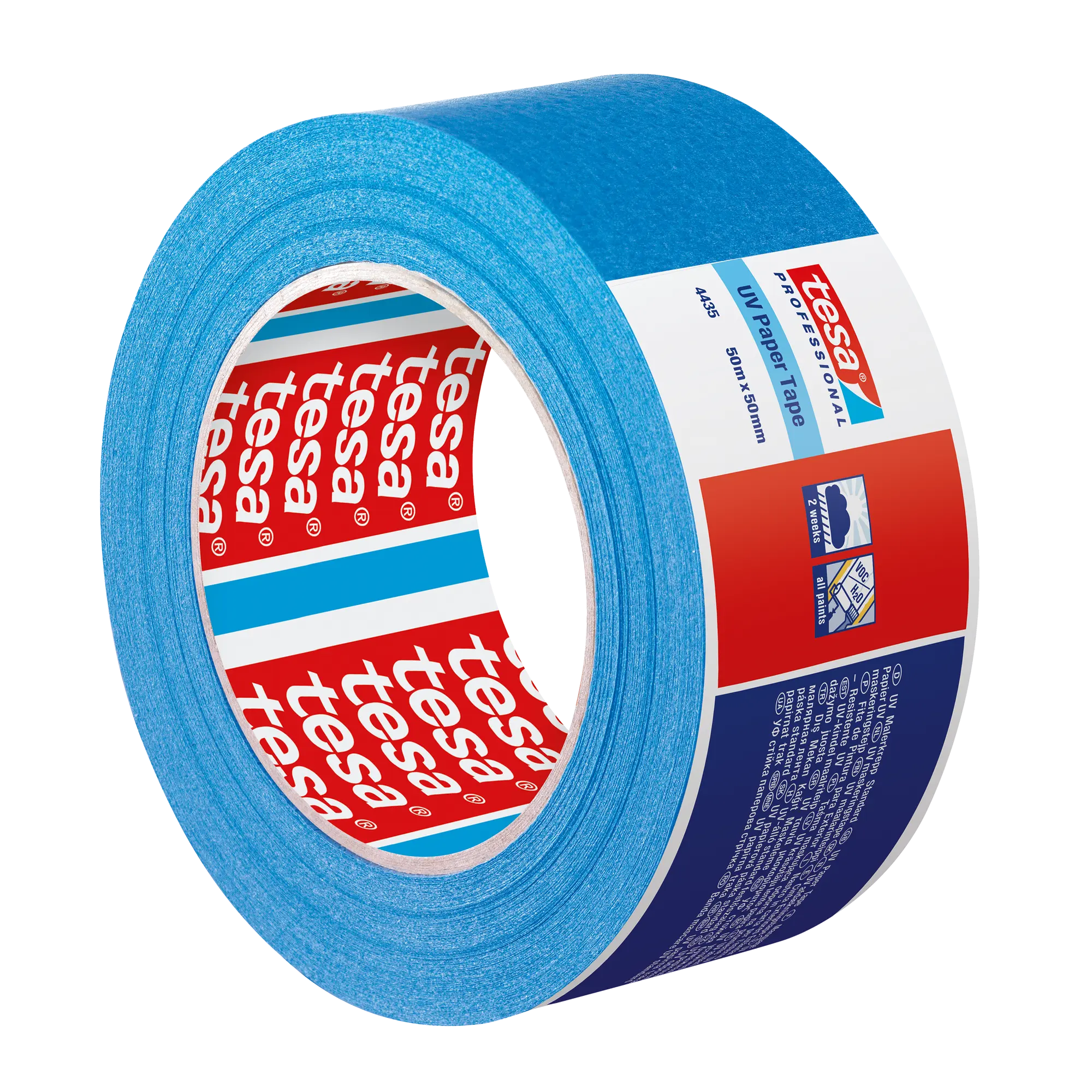 Taśma malarska UV Paper Tape 50 mm x 50 m Tesa - 2