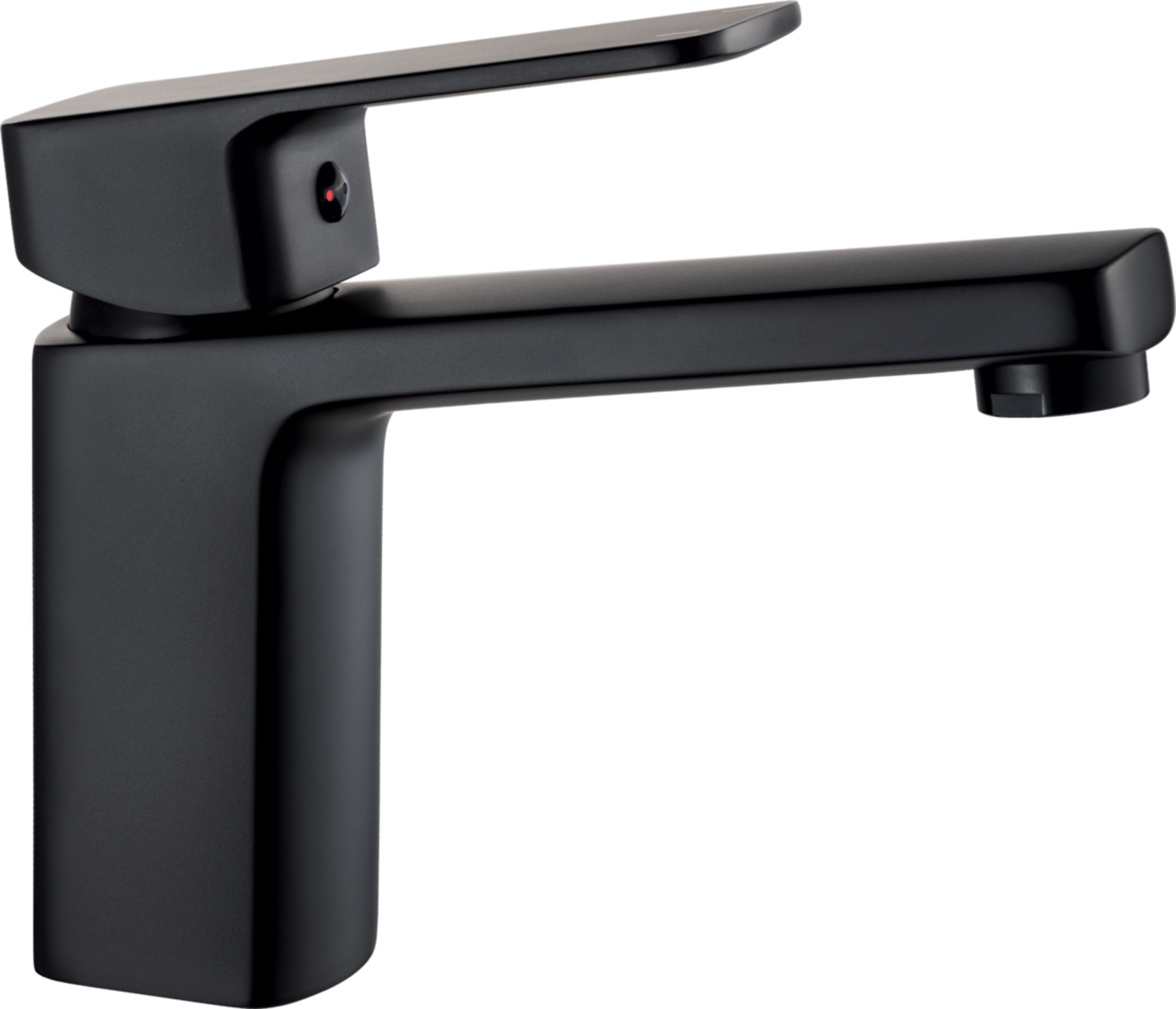 Bateria umywalkowa czarna 14.5 cm Maro Neo