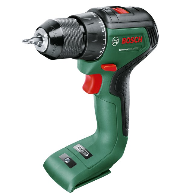 Wiertarko-wkrętarka akumulatorowa bezszczotkowa UniversalDrill 18V-60 18V Litowo-jonowa BOSCH