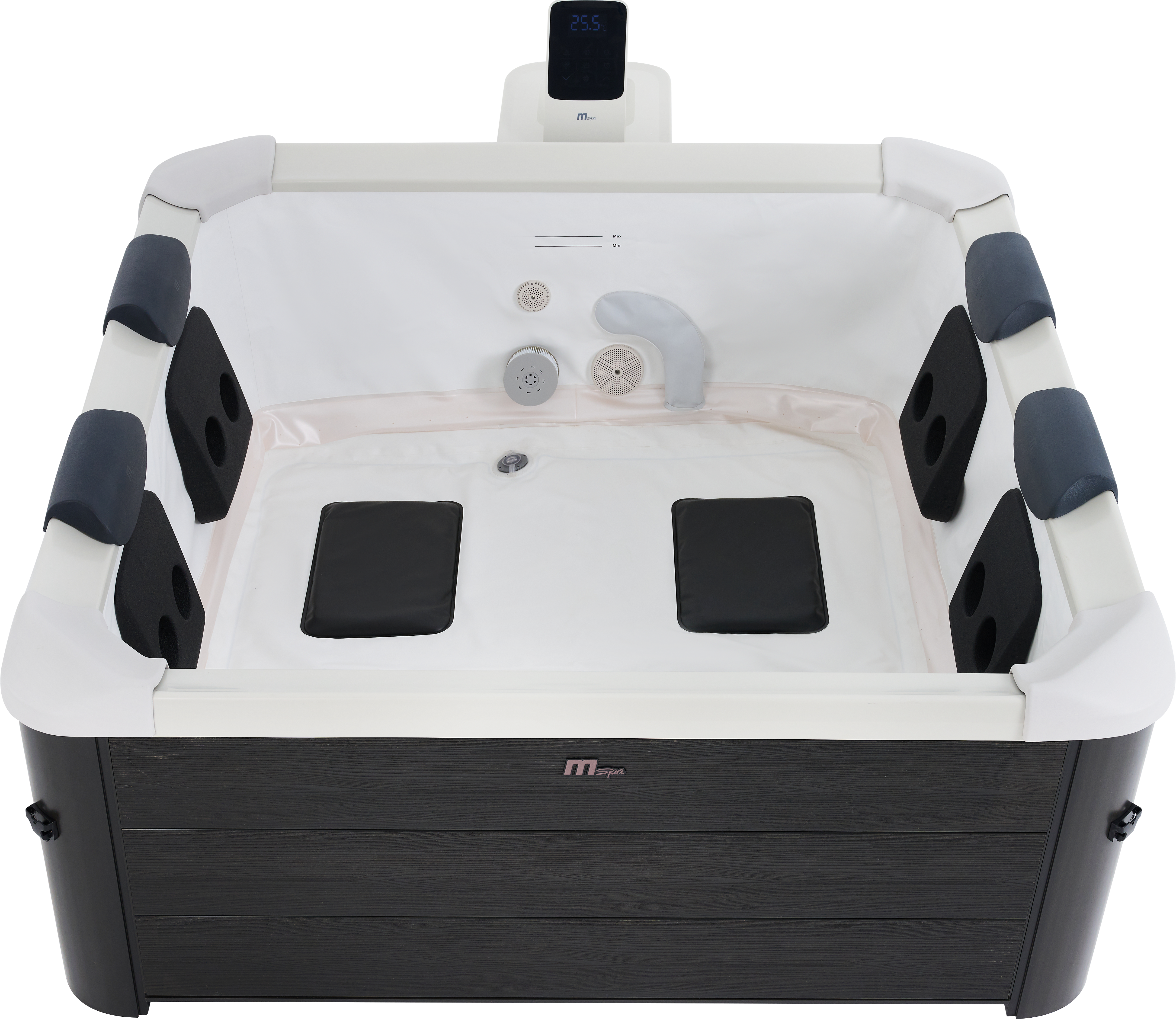 Jacuzzi ogrodowe Oslo 160x160x65 cm MSPA - 2