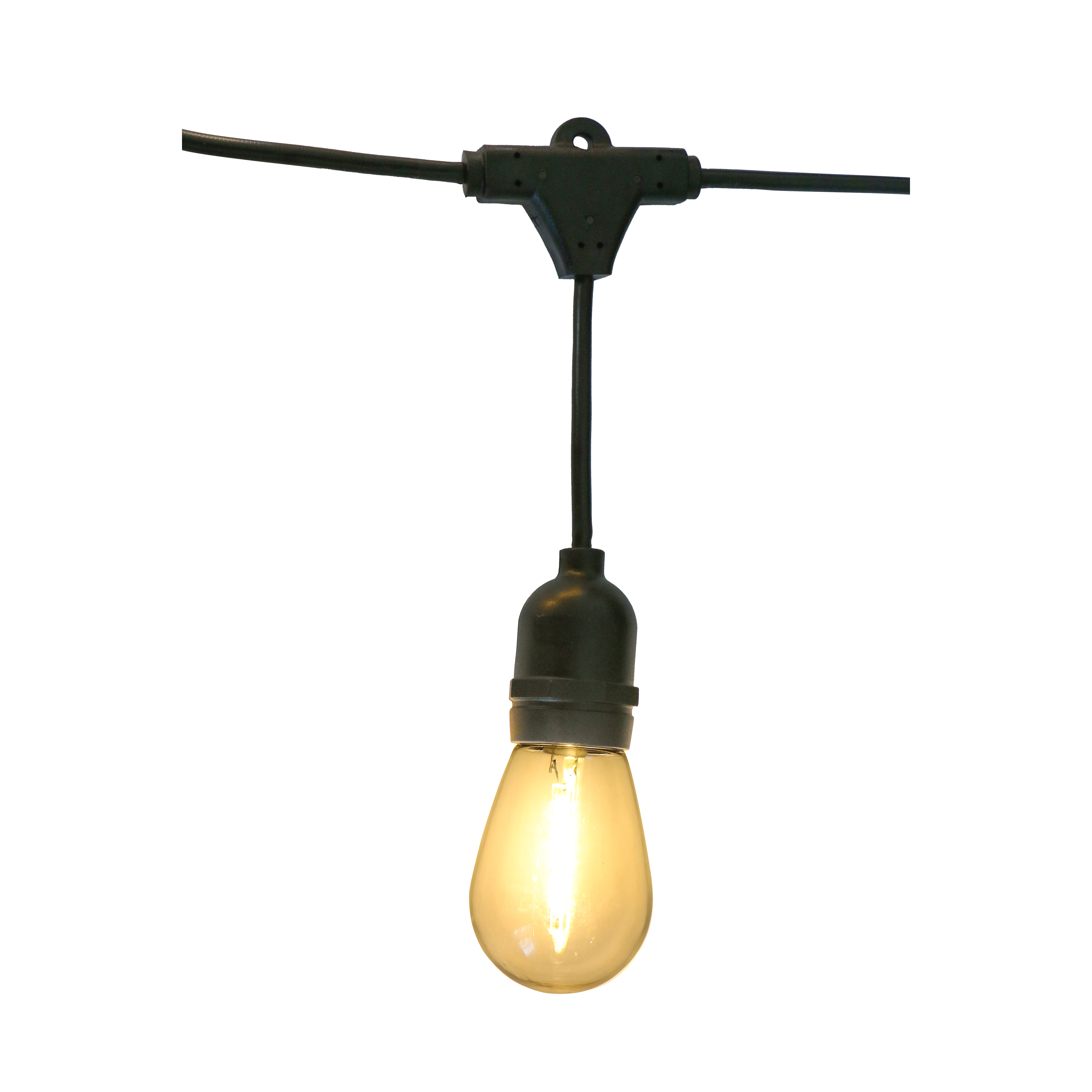 Girlanda Glen Clear czarna IP44 10 x LED Inspire - 16