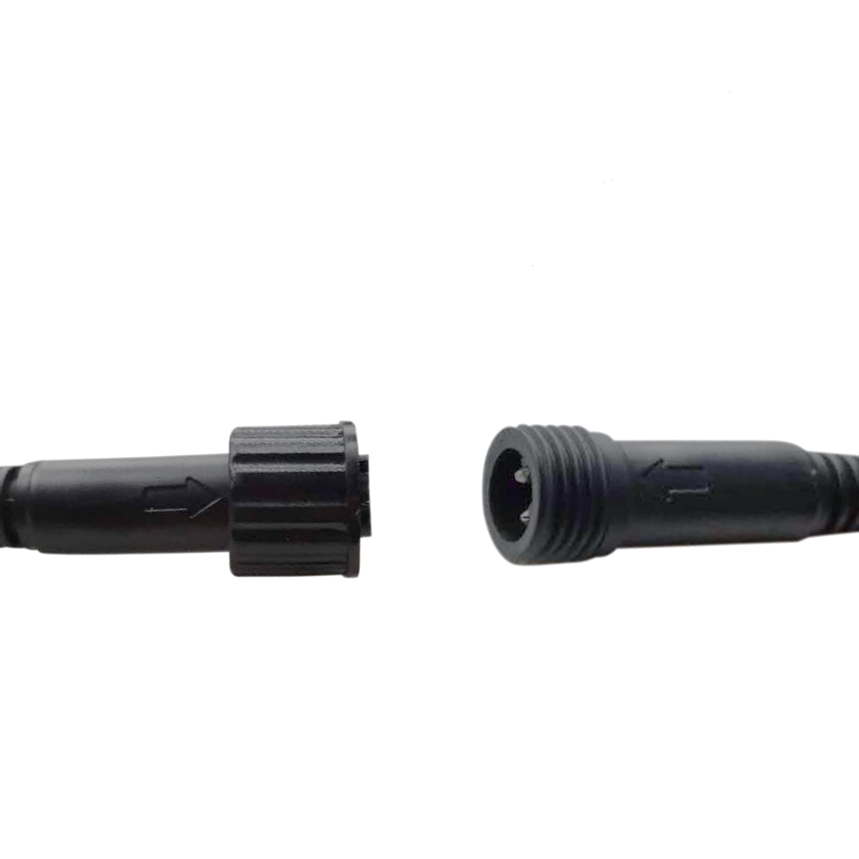 Guirnalda Segoya INSPIRE negro 10 luces E27 5 metros extensible - 6