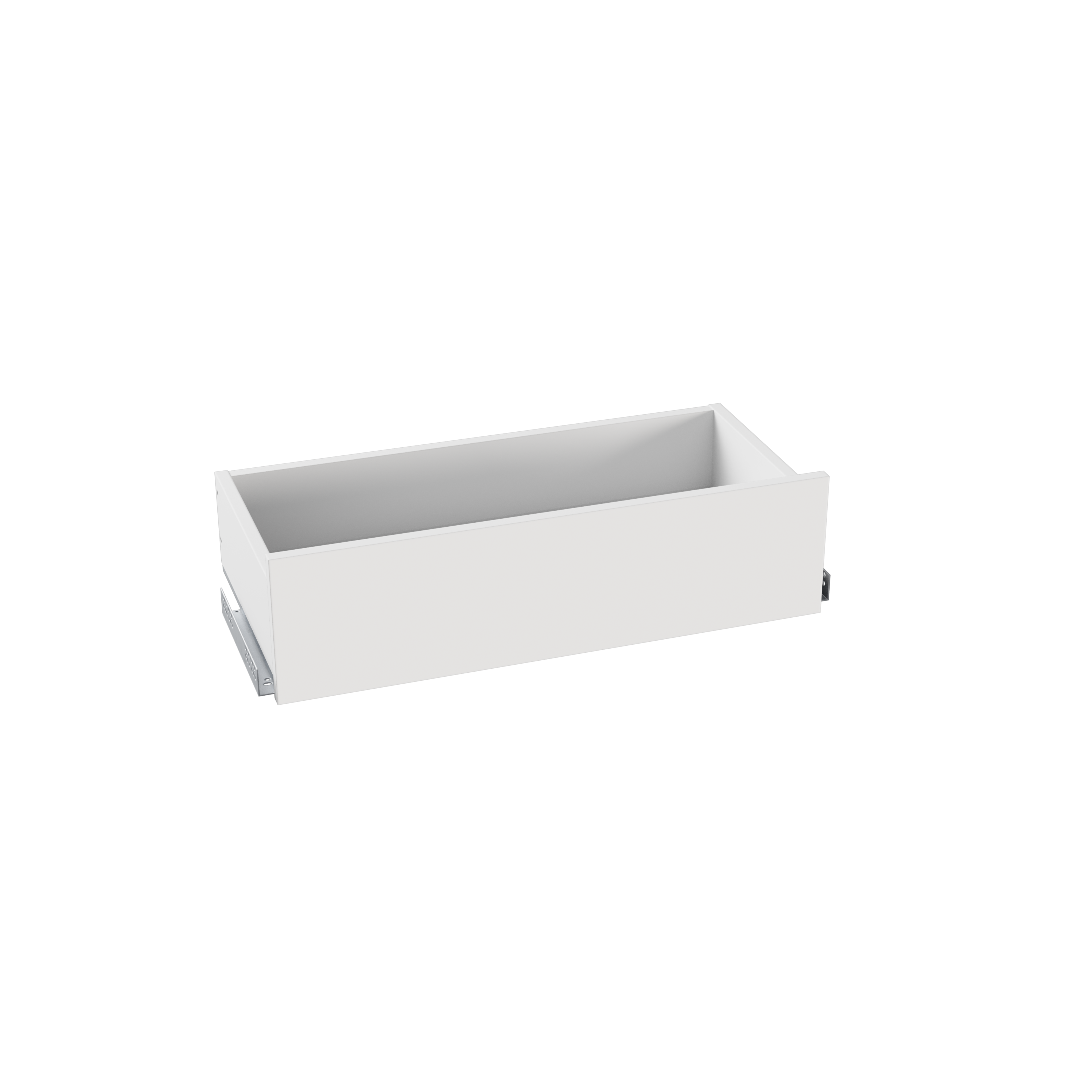 Szuflada 18 cm do korpusu 75.2 cm głębokość 35.6 cm biała