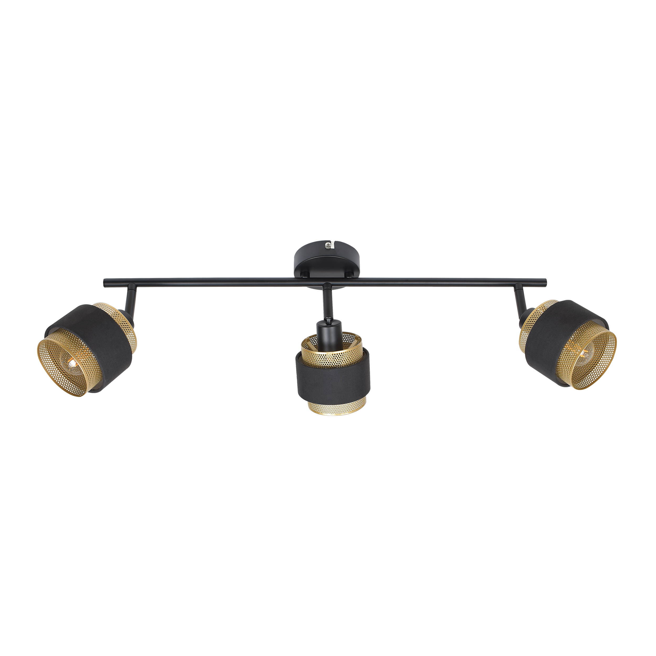 Listwa reflektorowa Renez czarno-złota 3 x E14 Italux