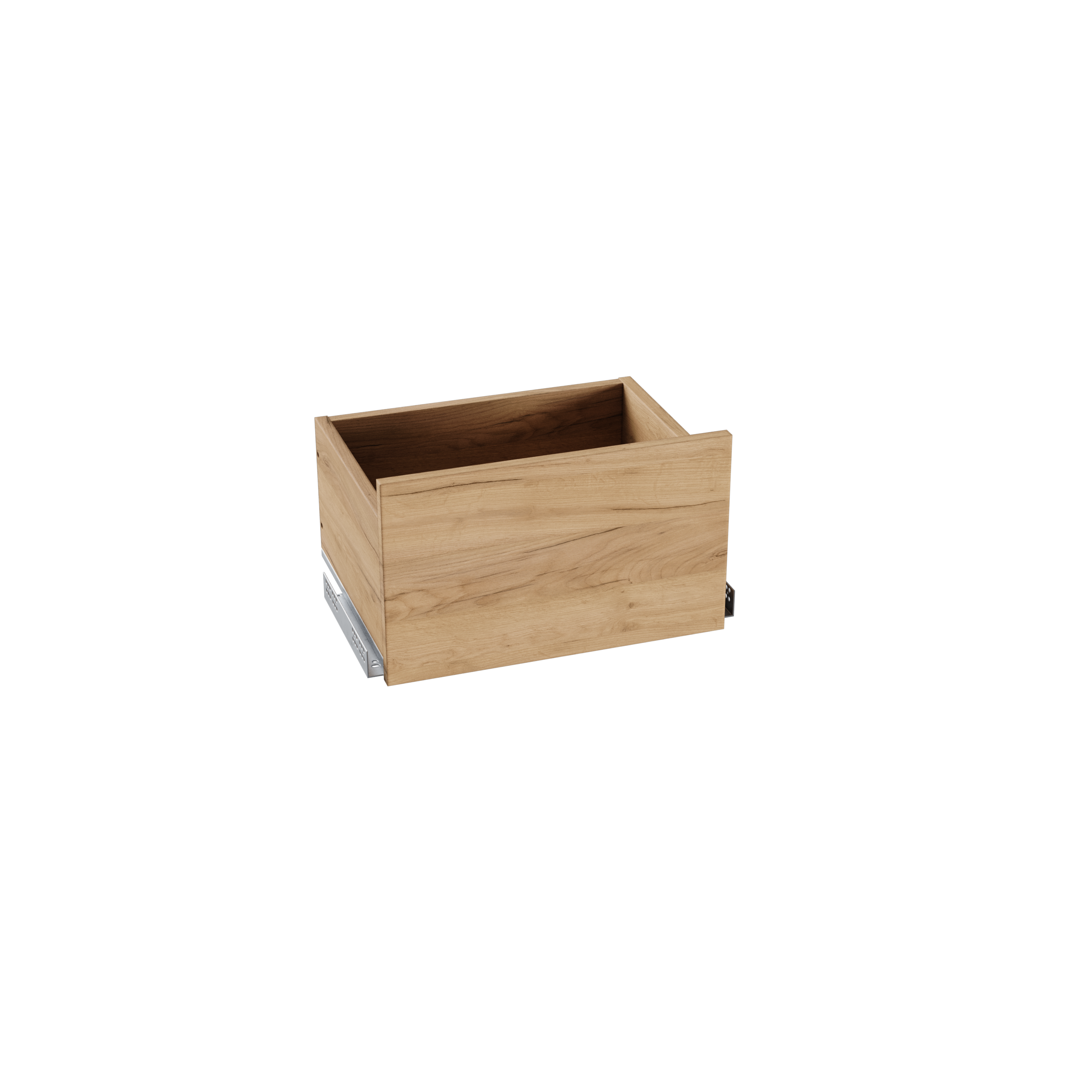 Szuflada 25 cm do korpusu 50 cm głębokość 35.6 cm dąb craft