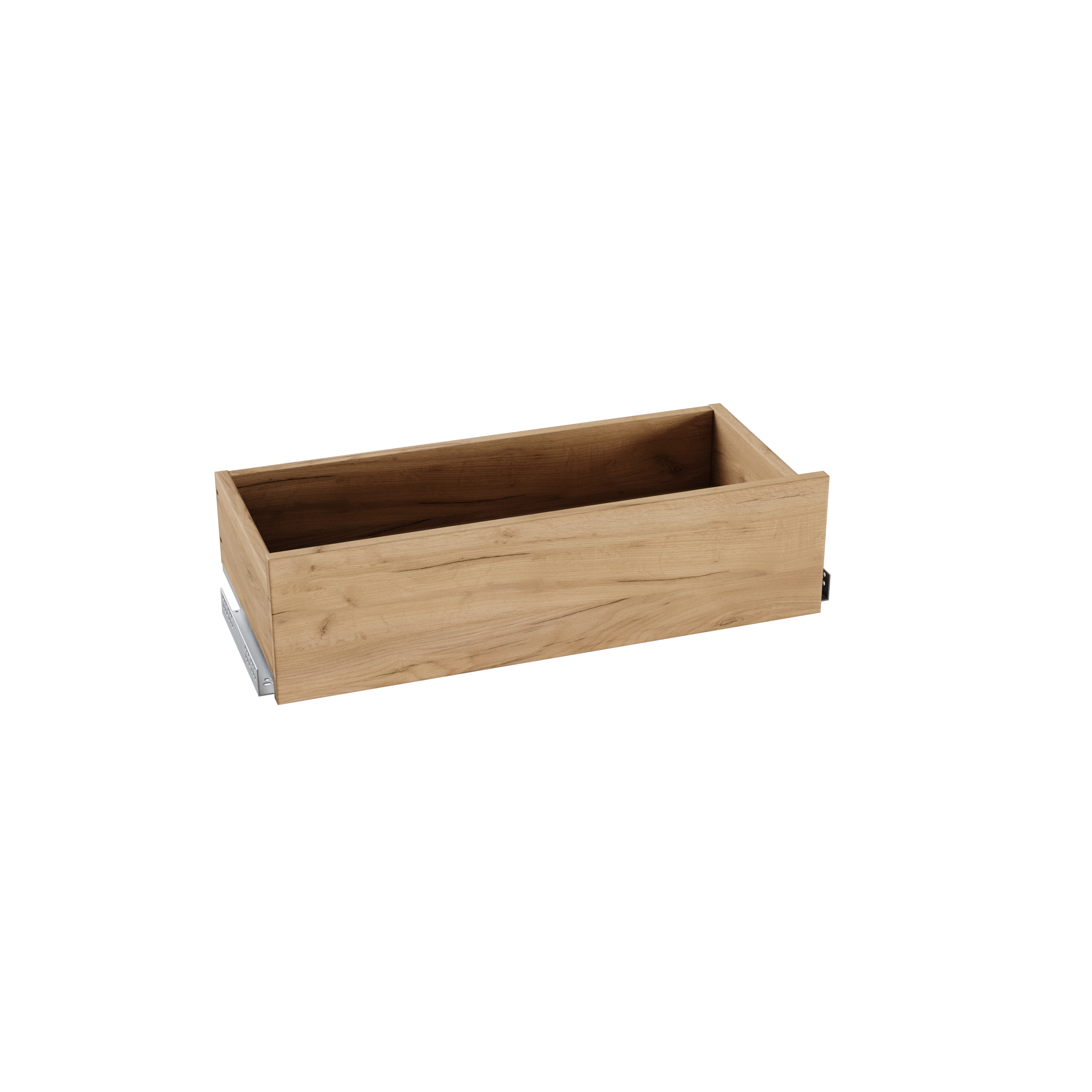 Szuflada 18 cm do korpusu 75.2 cm głębokość 35.6 cm dąb craft