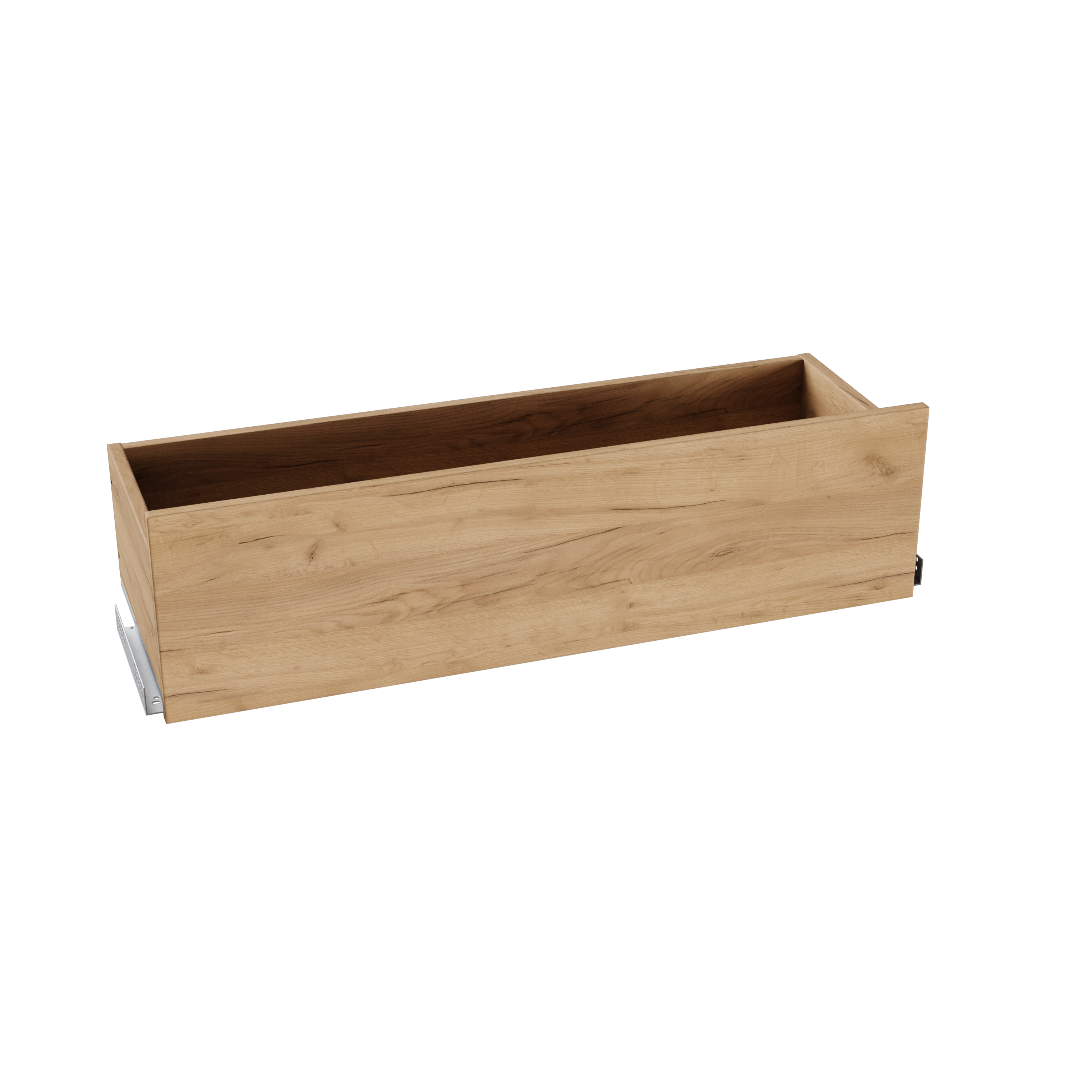 Szuflada 25 cm do korpusu 100 cm głębokość 35.6 cm dąb craft