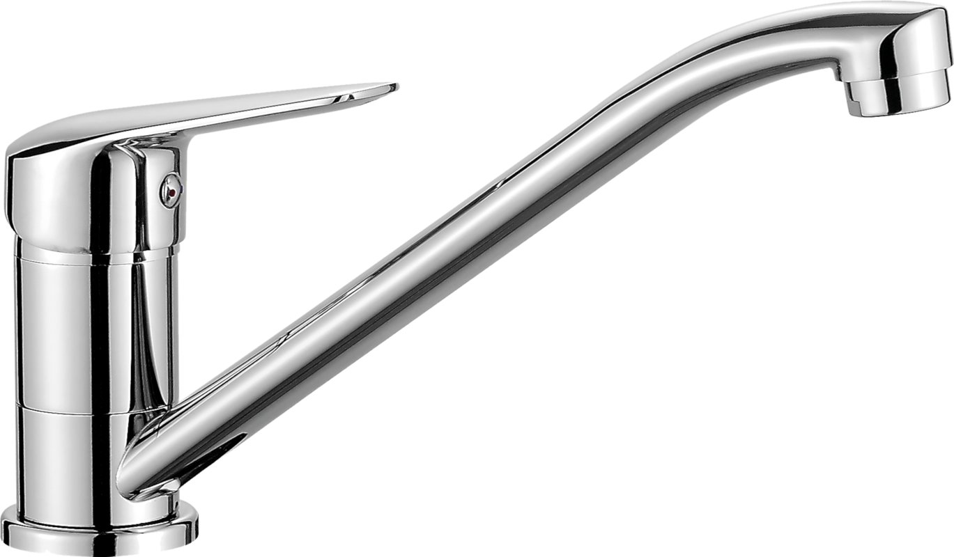 Bateria kuchenna Boro Chrom wylewka K 15 cm Neo Deante