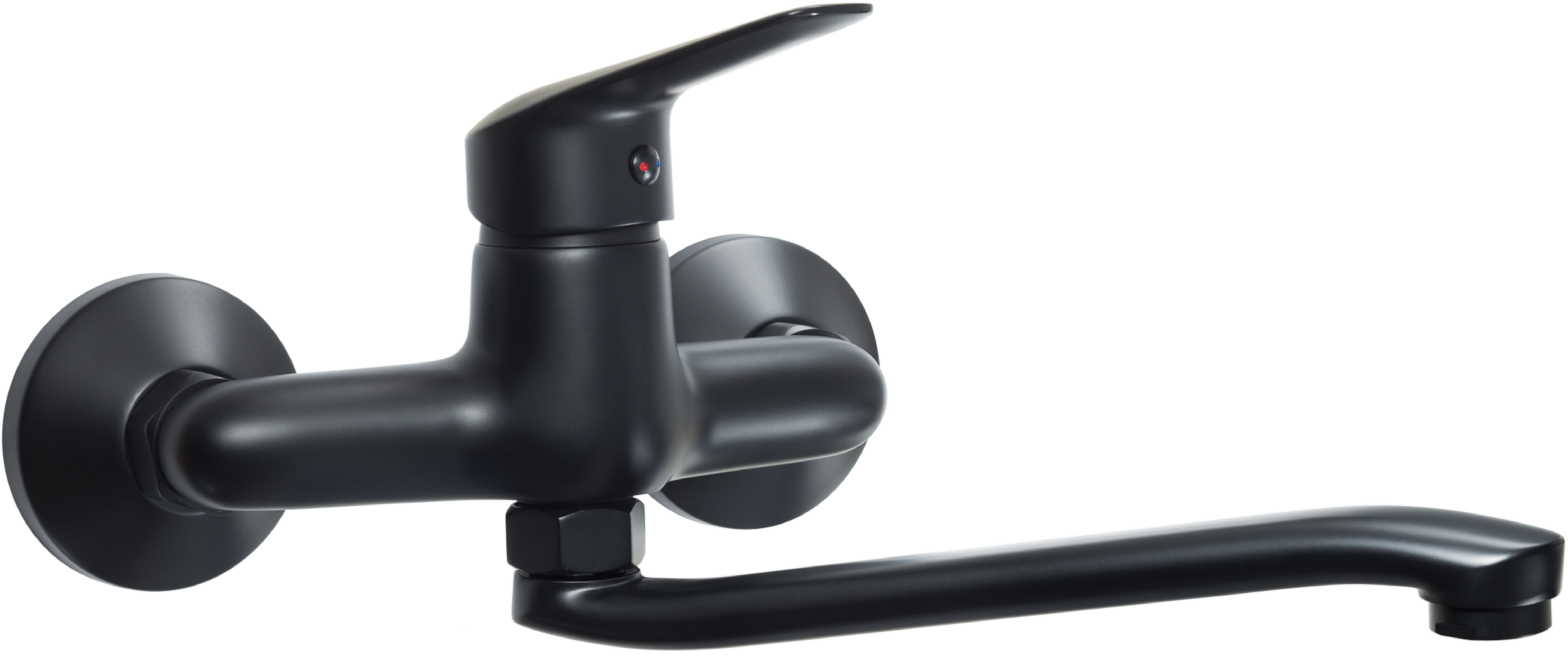 Bateria kuchenna ścienna wylewka L 27 cm Boro Neo Deante