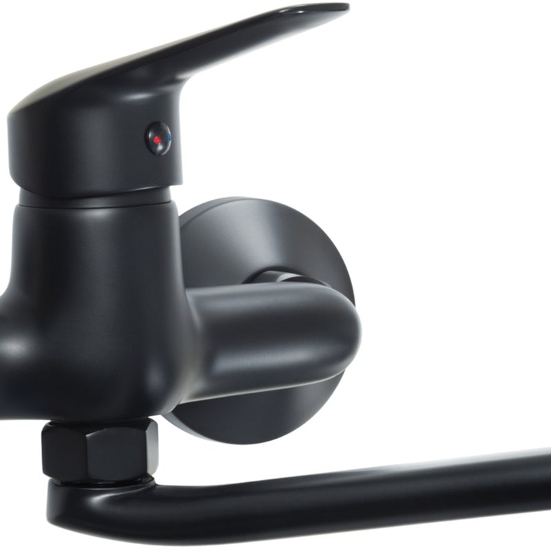 Bateria kuchenna ścienna wylewka L 27 cm Boro Neo Deante