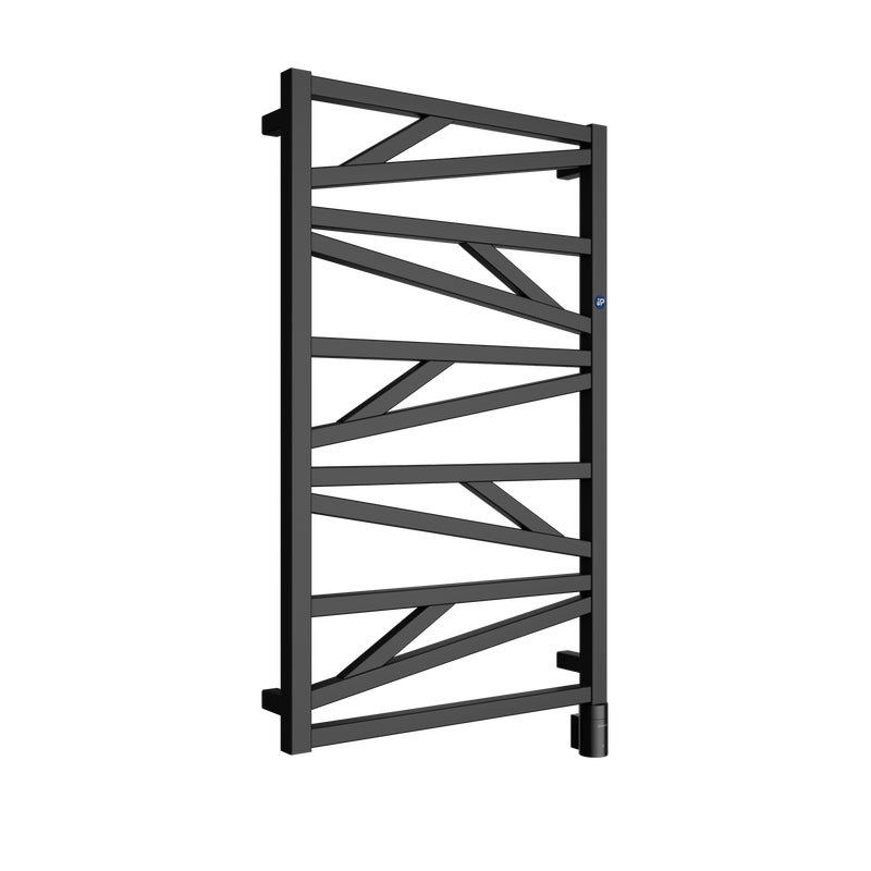Grzejnik łazienkowy elektryczny 50/90 cm 300W czarny Instal Projekt