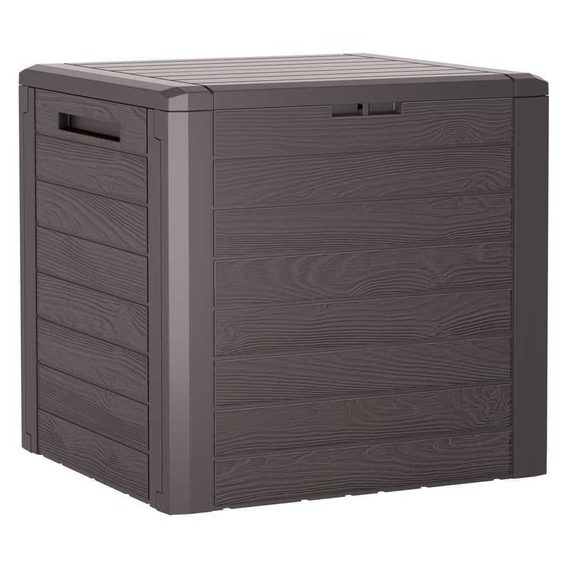 Skrzynia ogrodowa Woode Box 140l brązowa Prosperplast