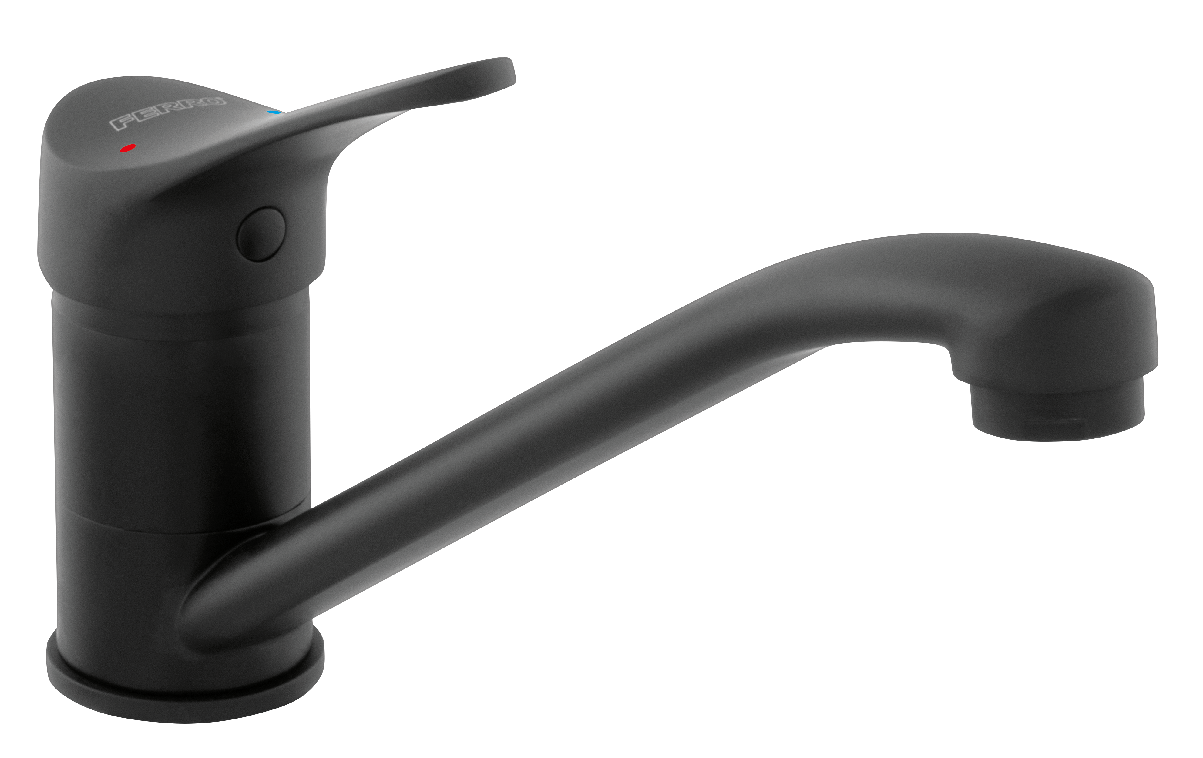 Bateria kuchenna Petite Czarna wylewka K Ferro