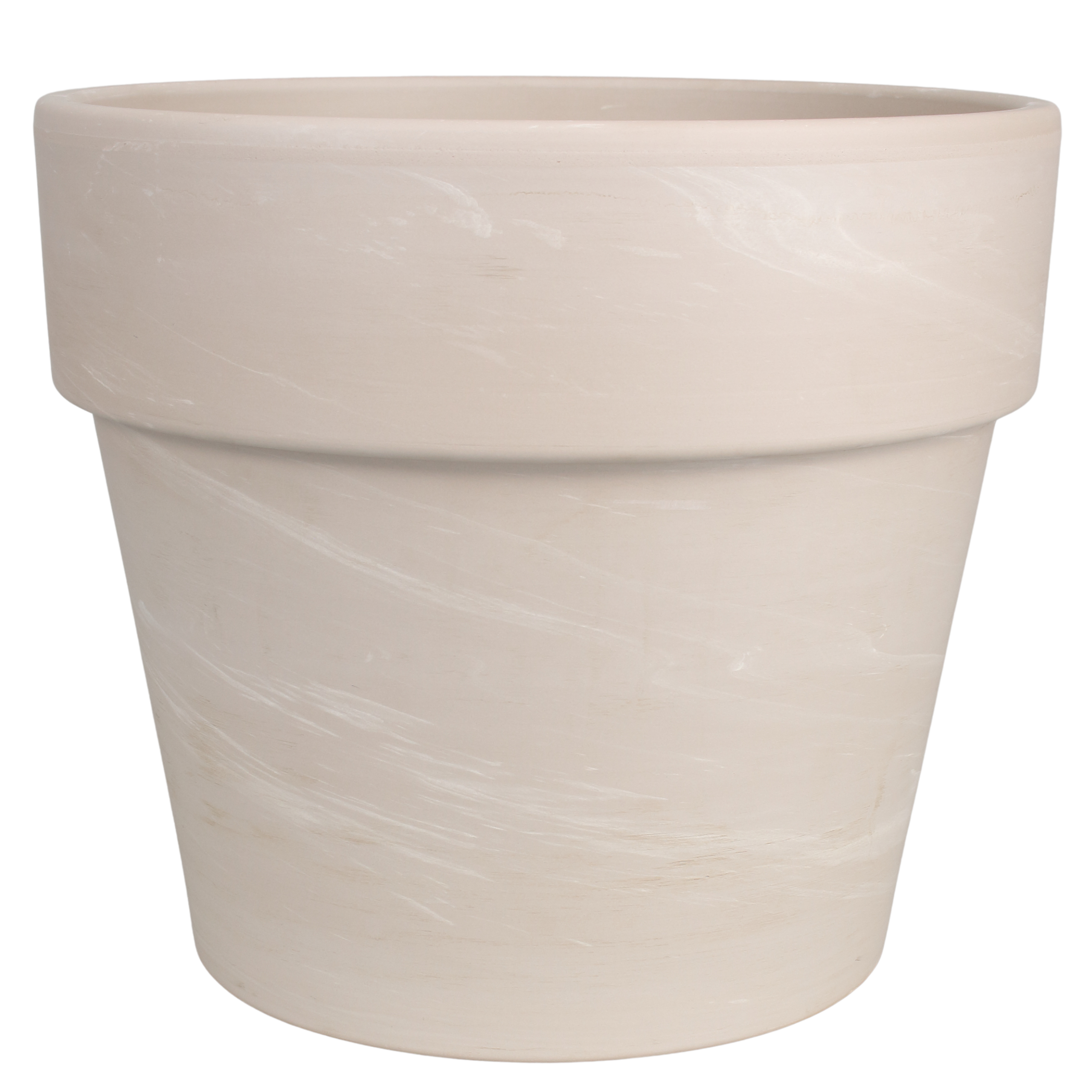 Donica gliniana Calima śr.36.5 cm beżowa Cermax