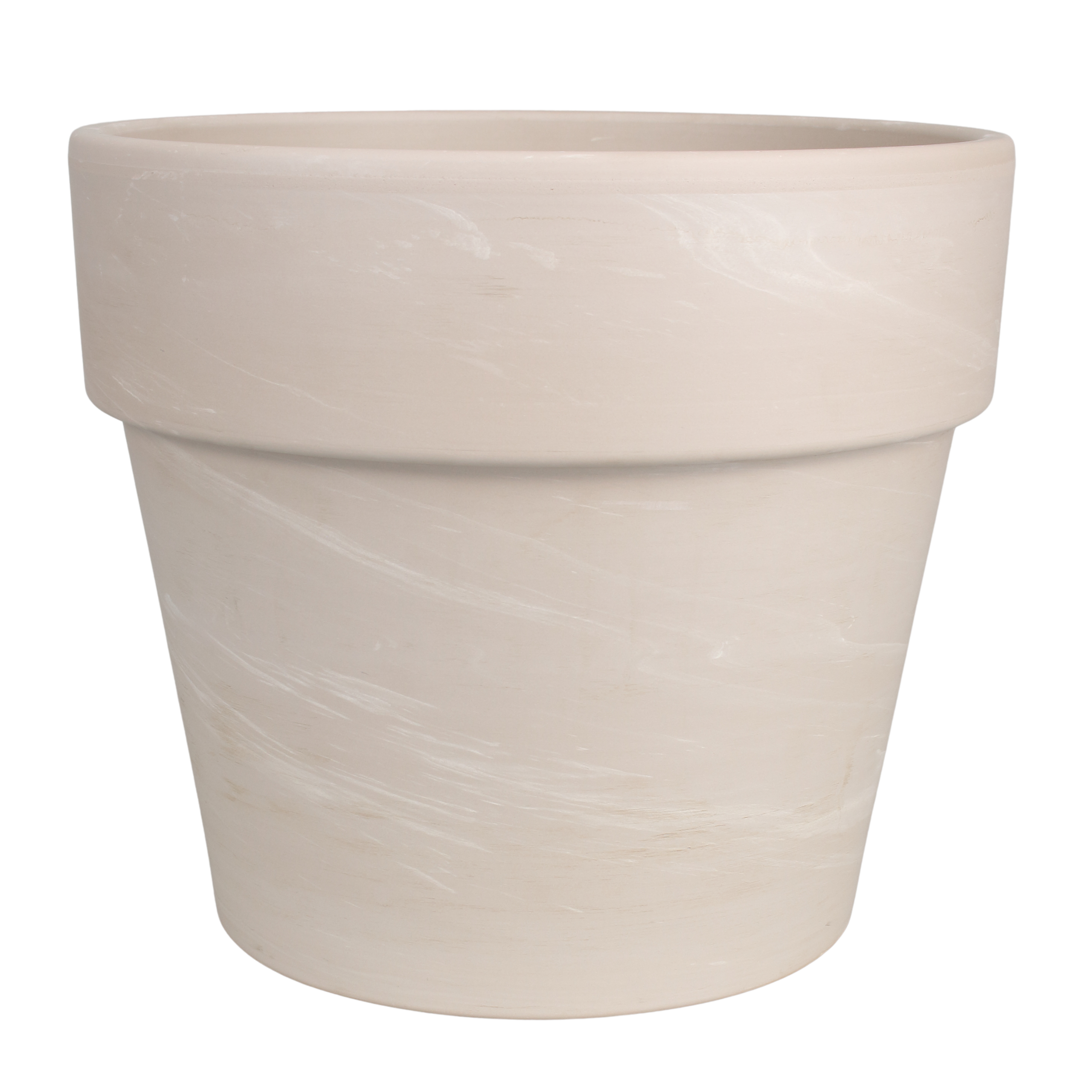 Donica gliniana Calima śr.29 cm beżowa Cermax