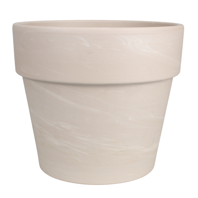 Donica gliniana Calima śr.29 cm beżowa Cermax