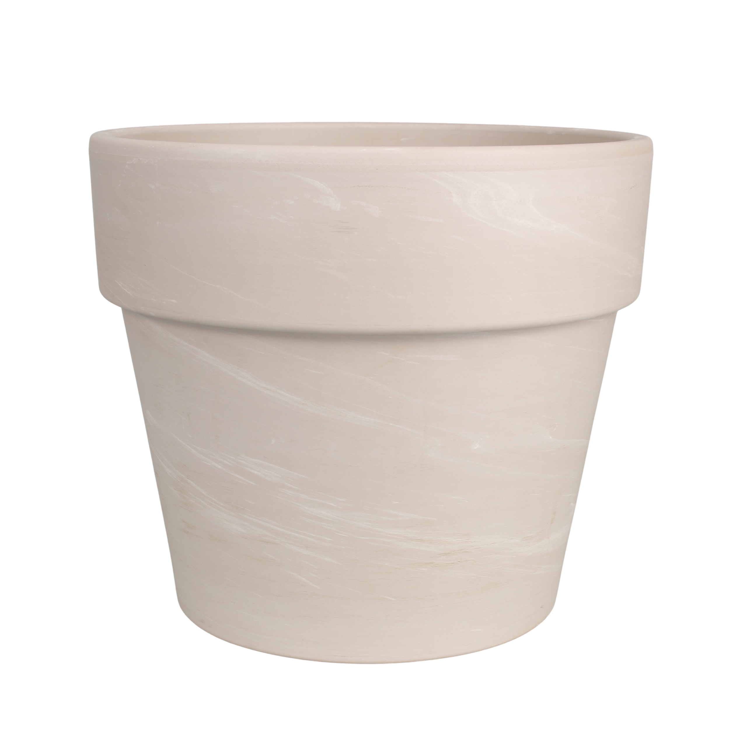 Donica gliniana Calima śr.24.5 cm beżowa Cermax