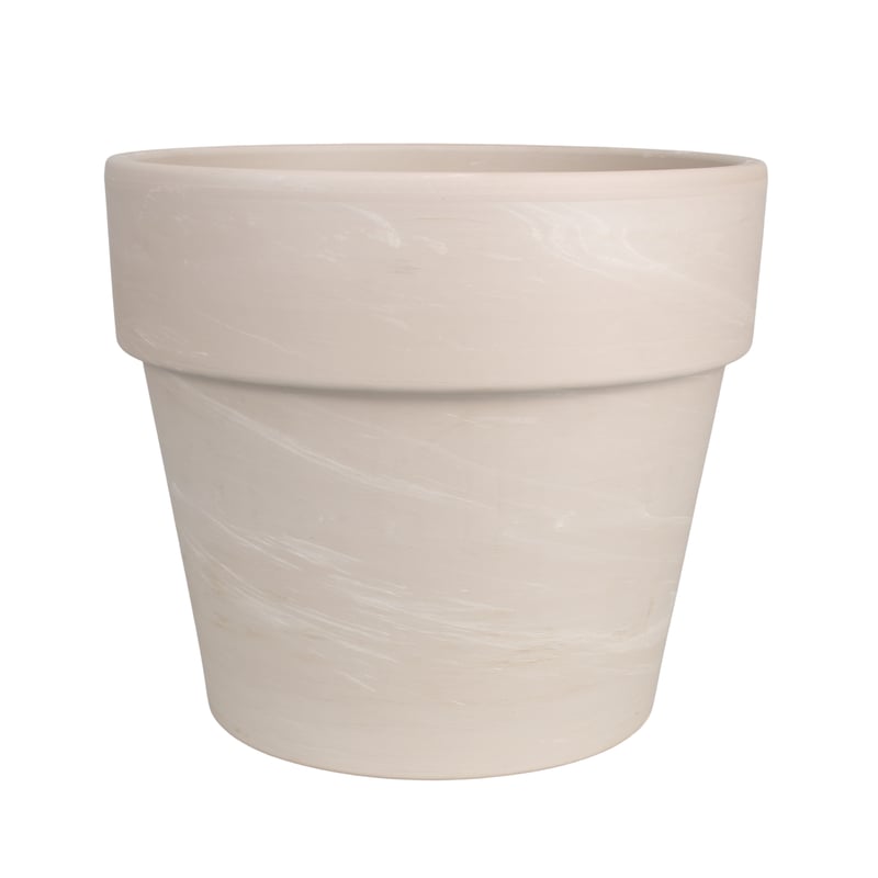 Donica gliniana Calima śr.24.5 cm beżowa Cermax