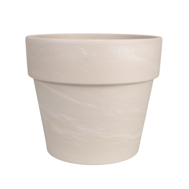 Donica gliniana Calima śr.22 cm beżowa Cermax