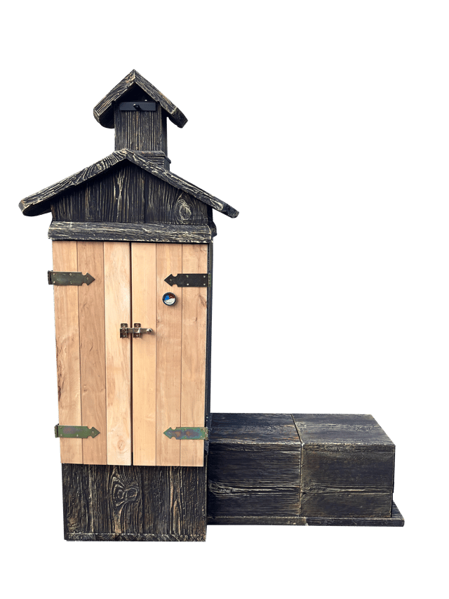 Grill wędzarnia betonowy ogrodowy 180x142 cm