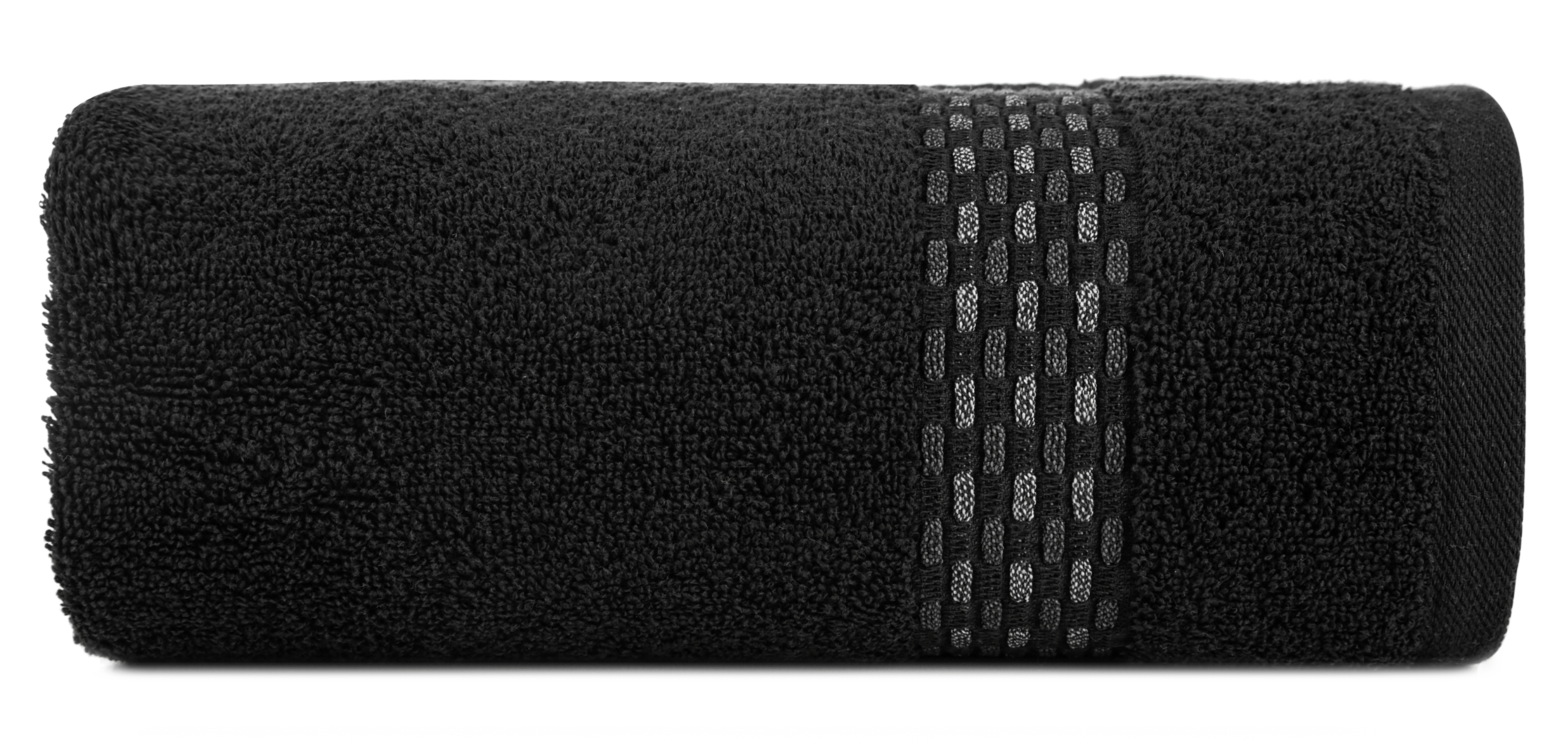 Ręcznik 50 x 90 czarny Riva