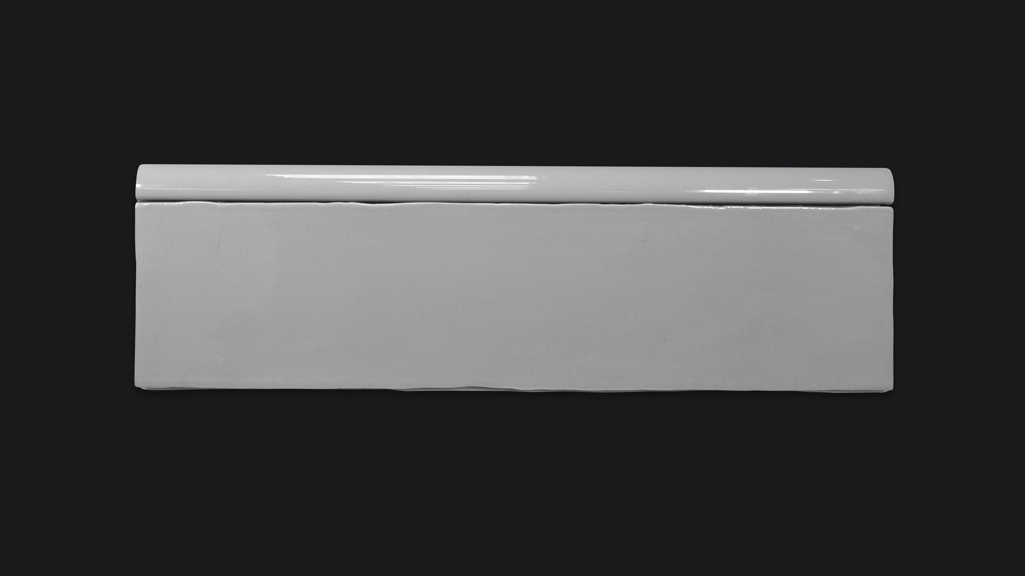 Azulejo cerámico perfil ceramico / jolly efecto gris 1.5x30 cm