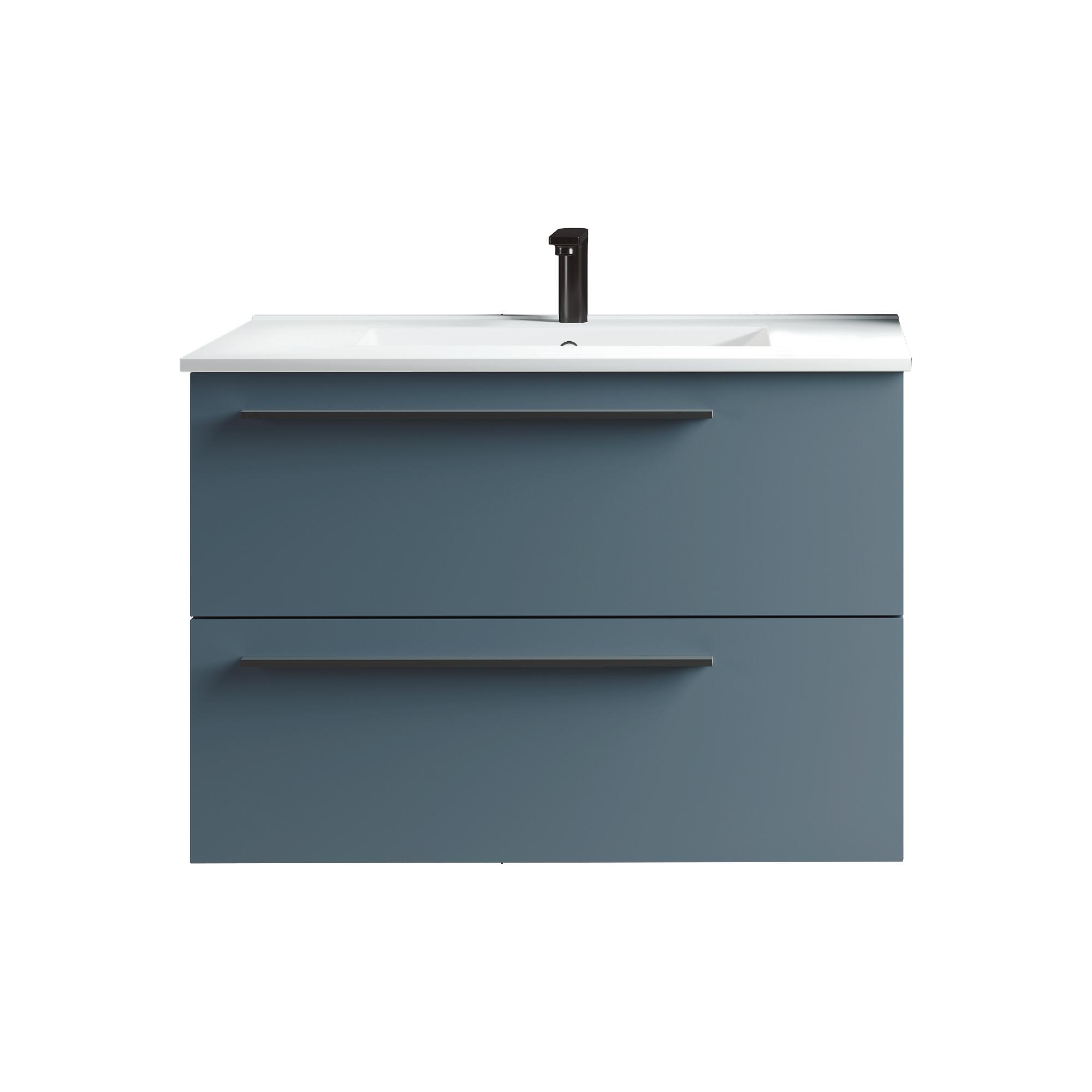 Mueble de baño mía azul 80x39.5 cm