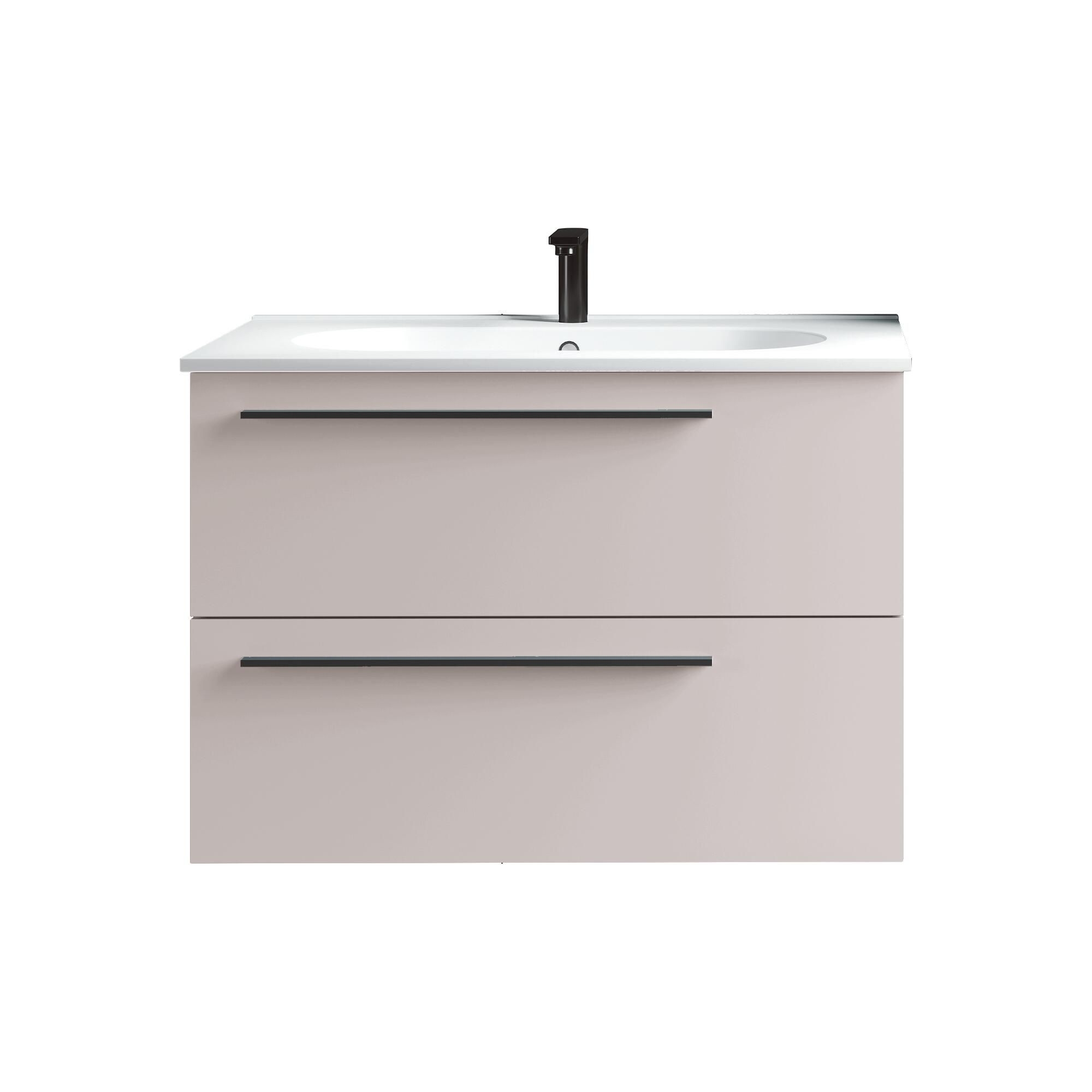 Mueble de baño mía beige 80x39.5 cm
