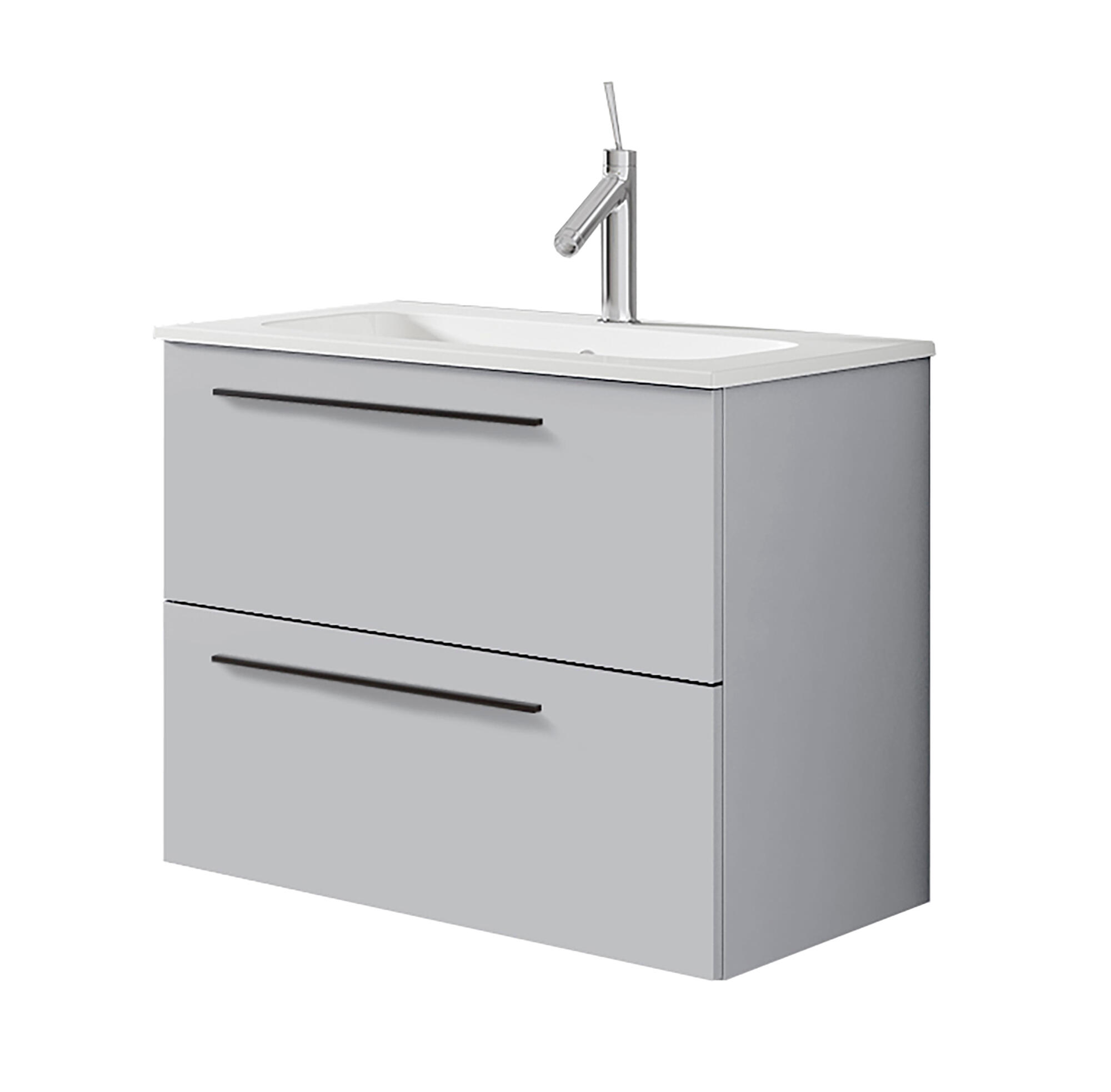 Mueble de baño mía gris perla 60x39.5 cm (lavabo no incluido)