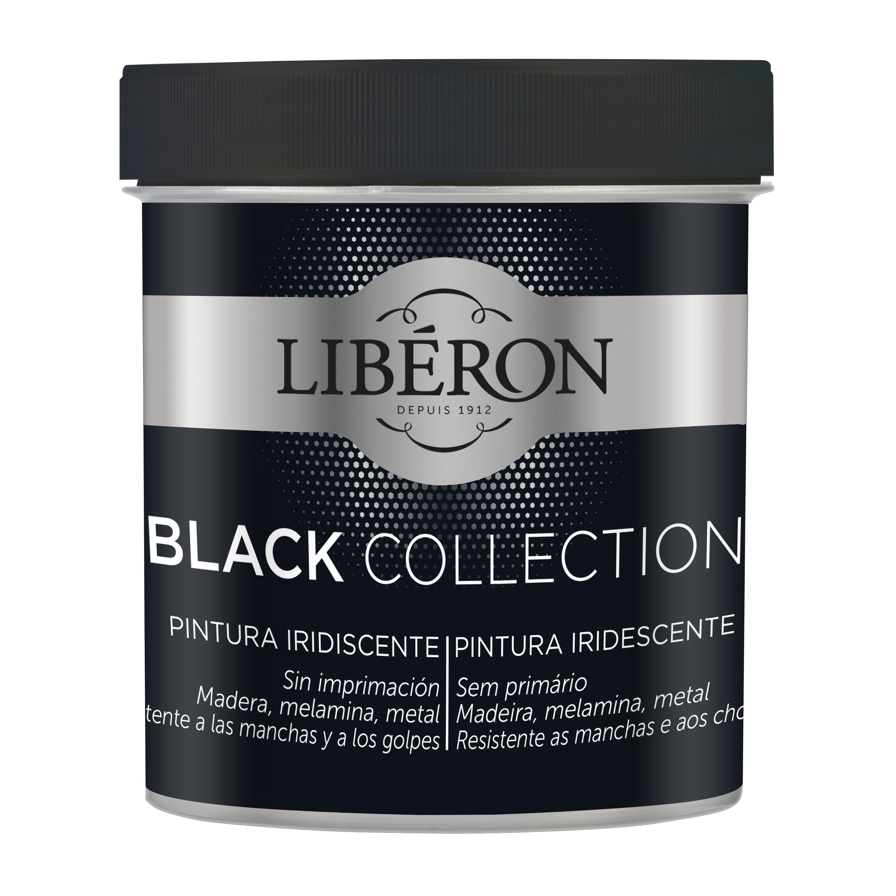 Pintura black collection lberon 500ml black green mate