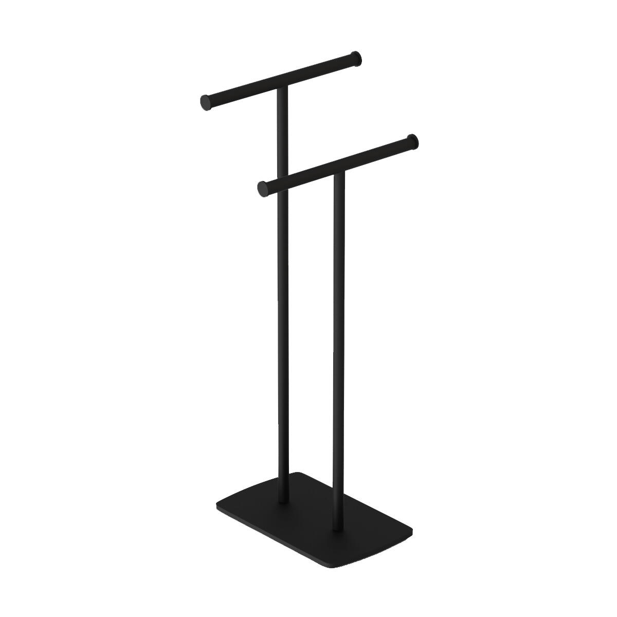 Steinberg 460 - Portasciugamani, lunghezza 60 cm, nero opaco 460 2600 S