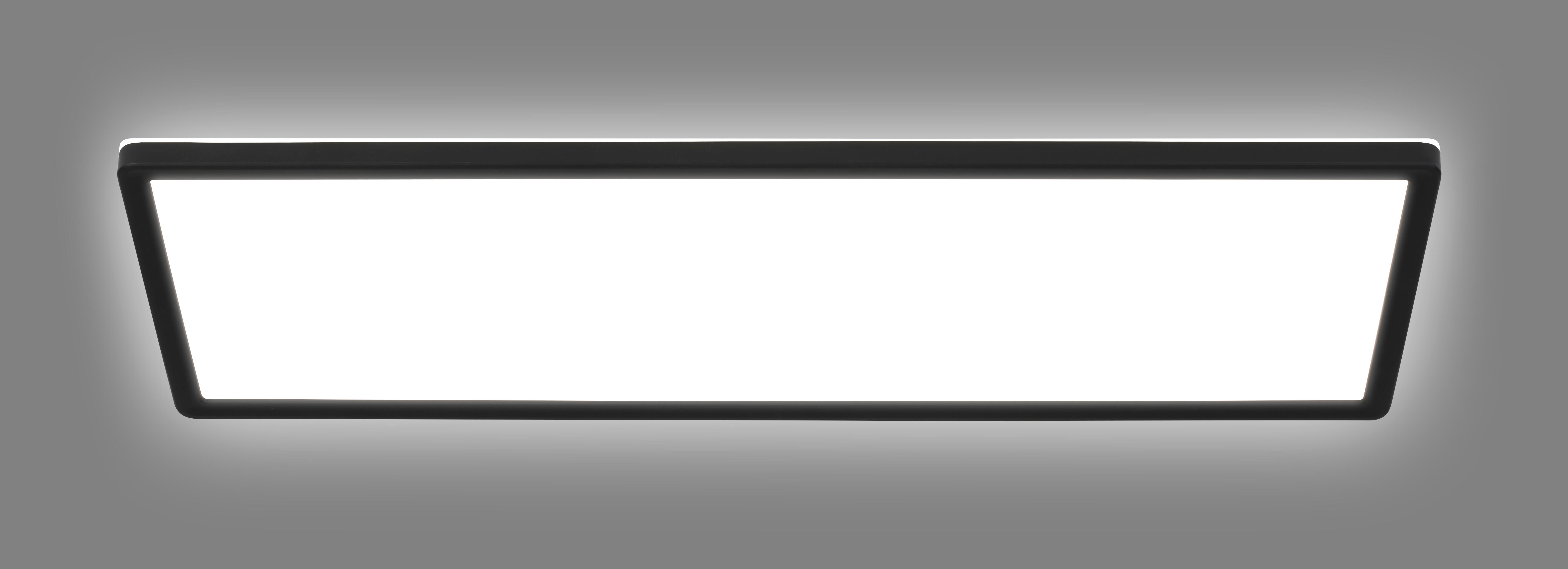 Panel led backlight 22w negro rectangular luz blanco neutro