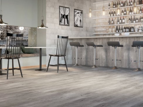 Sols vinyles pour restaurants et bars