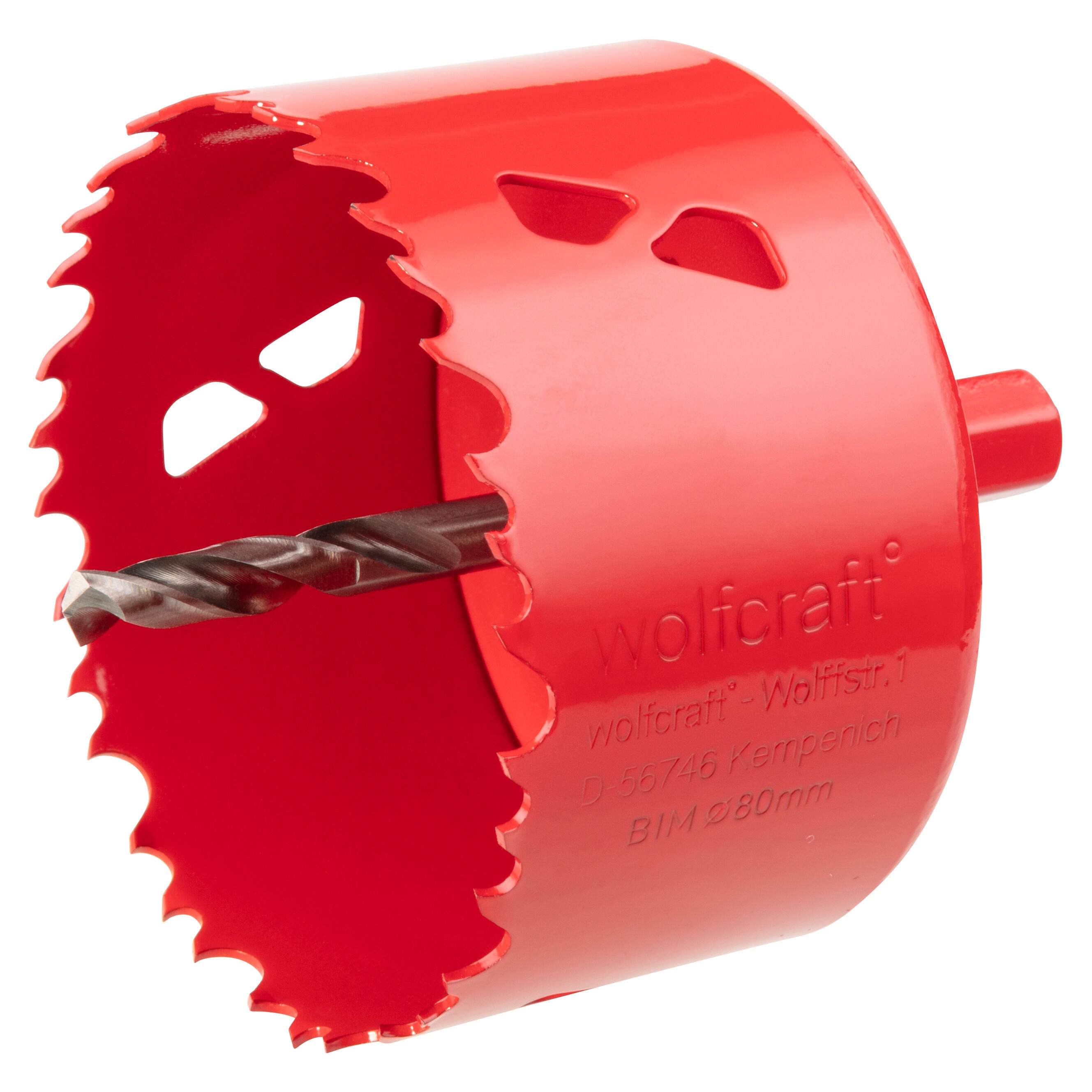 Scie cloche BIM bois/plastique/métal wolfcraft diam.80mm - 2