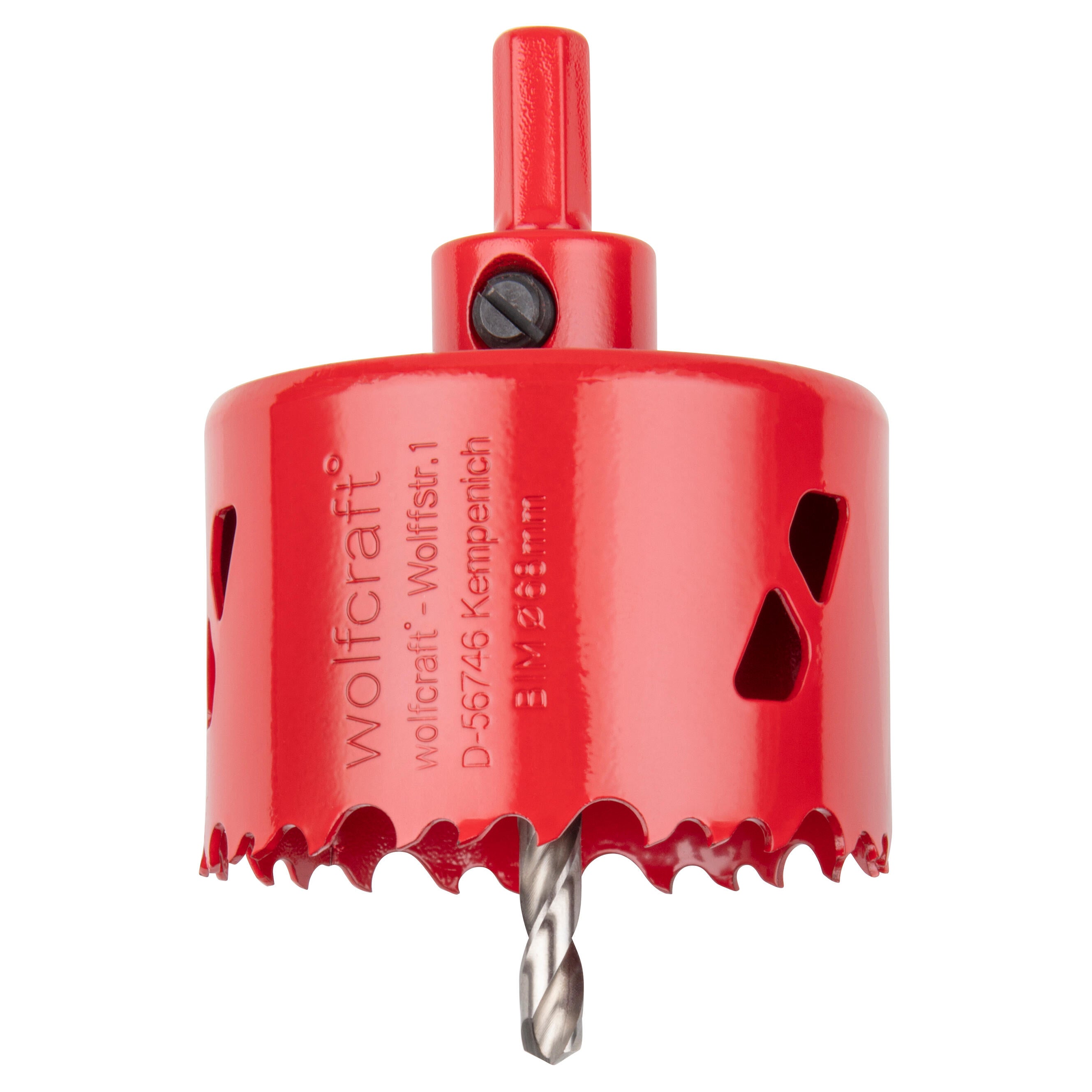 Scie cloche bois/plastique/métal/plâtre WOLFCRAFT Diam.68 mm - 3