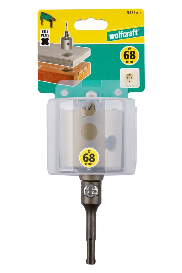 Trépan béton CT wolfcraft diam.68mm