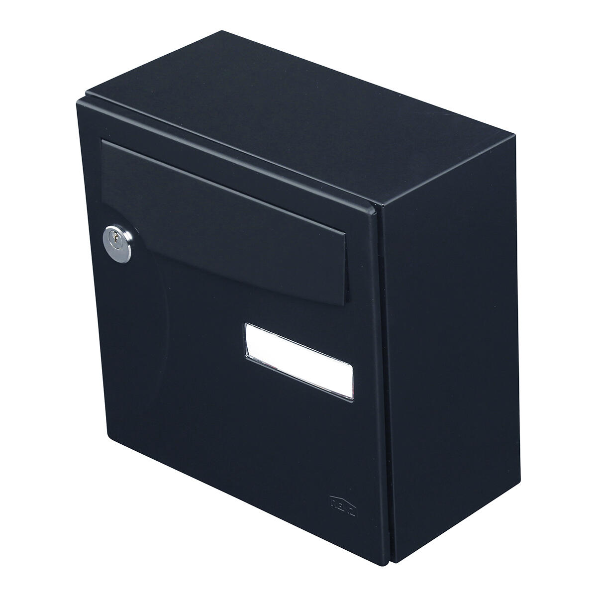 Boîte aux lettres compacte 1 porte extérieur RENZ Animation acier anthracite - 2