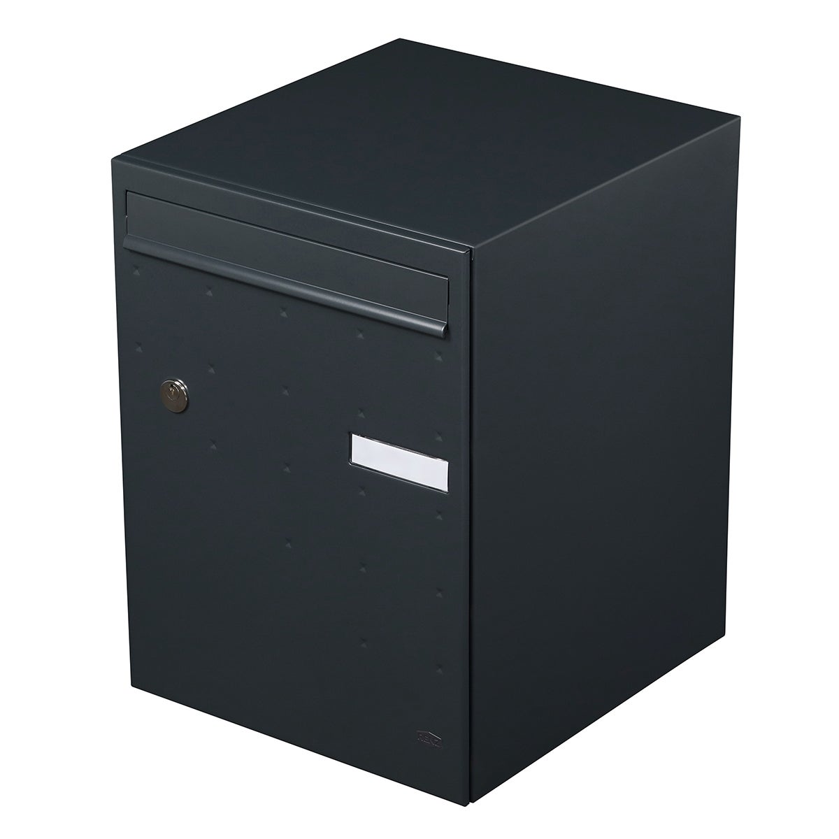 Boîte à colis normalisée 1 porte RENZ Atout acier anthracite mat sablé - 2