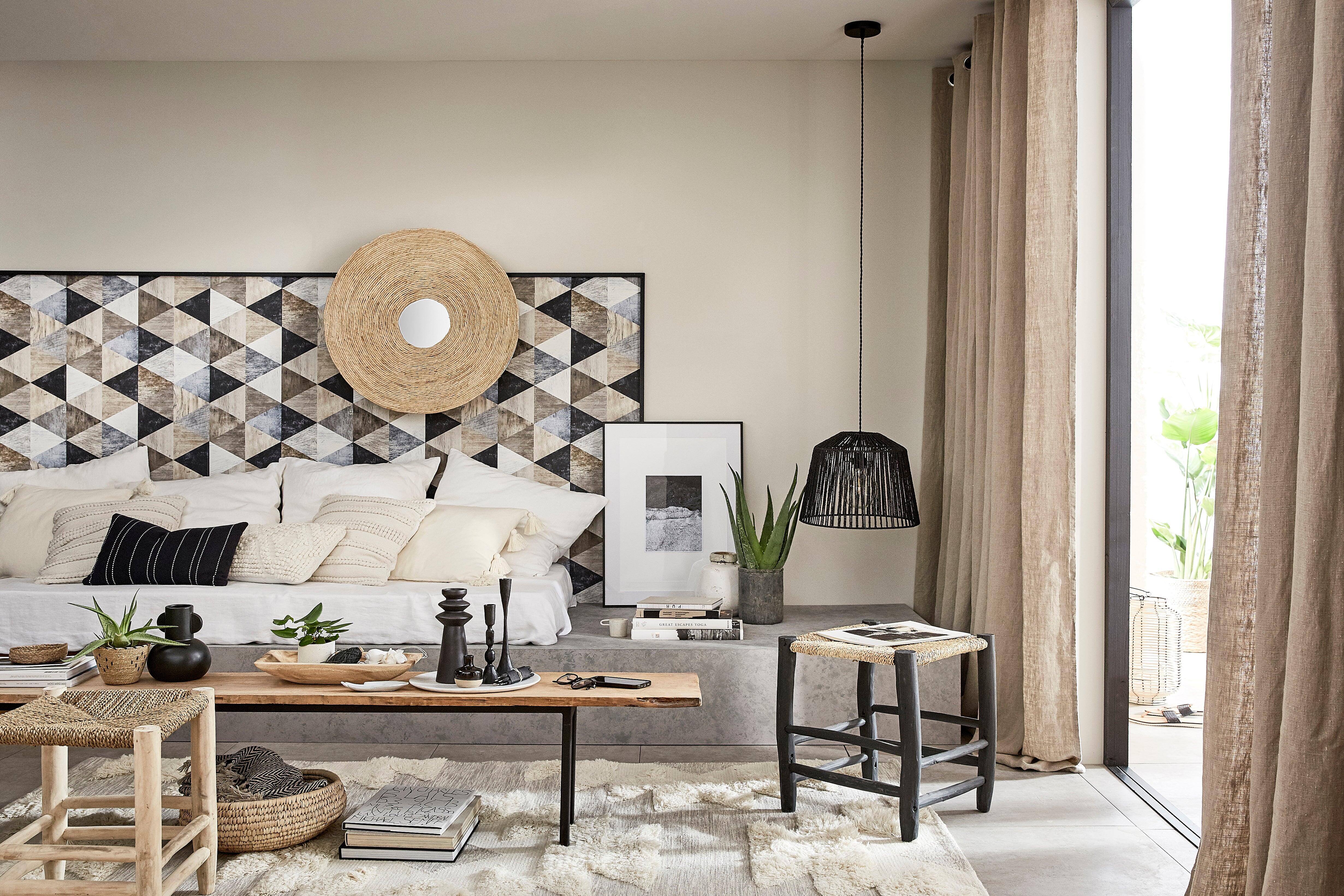 Bougeoir en céramique Askel, noir l.10.7 x H.30 cm - 6