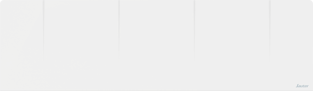 Radiateur électrique connecté 1000W SAUTER Gyali tactile plinthe, blanc