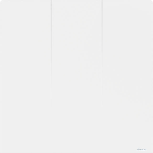 Radiateur électrique connecté 1500W SAUTER Gyali tactile horizontal, blanc