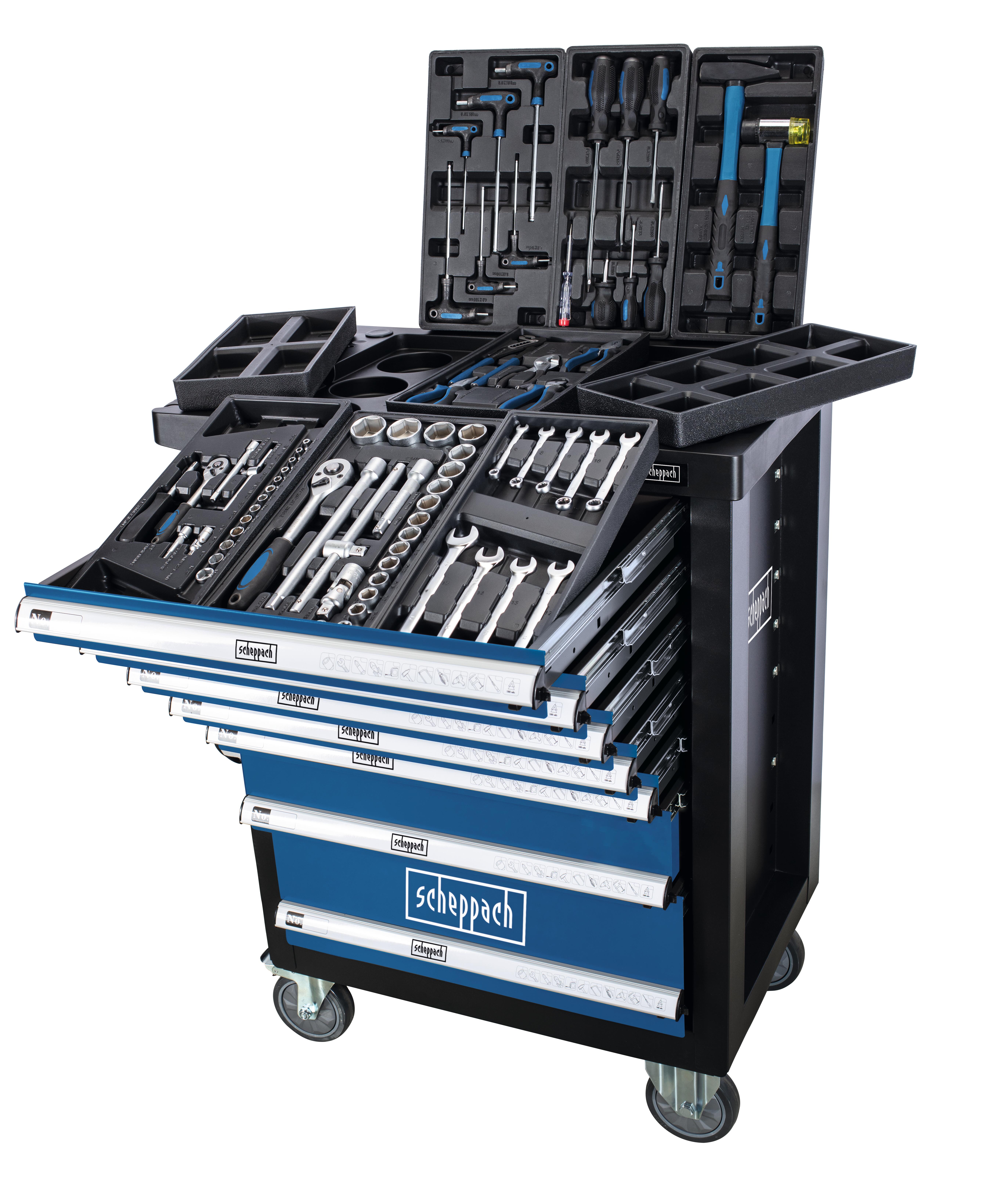 Servante d'atelier avec 70 outils TW1100 SCHEPPACH - 2