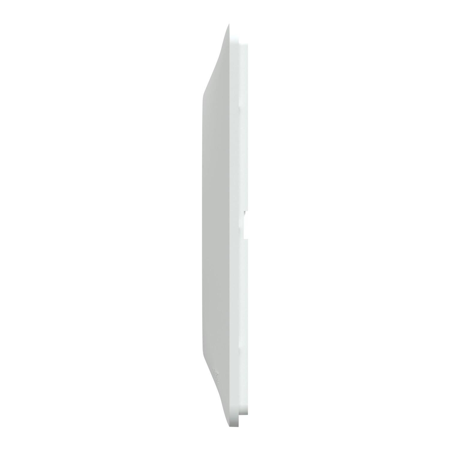 Plaque De Finition Triple Horizontale Arnould Initia - Blanc, E71mm, Référence 69880