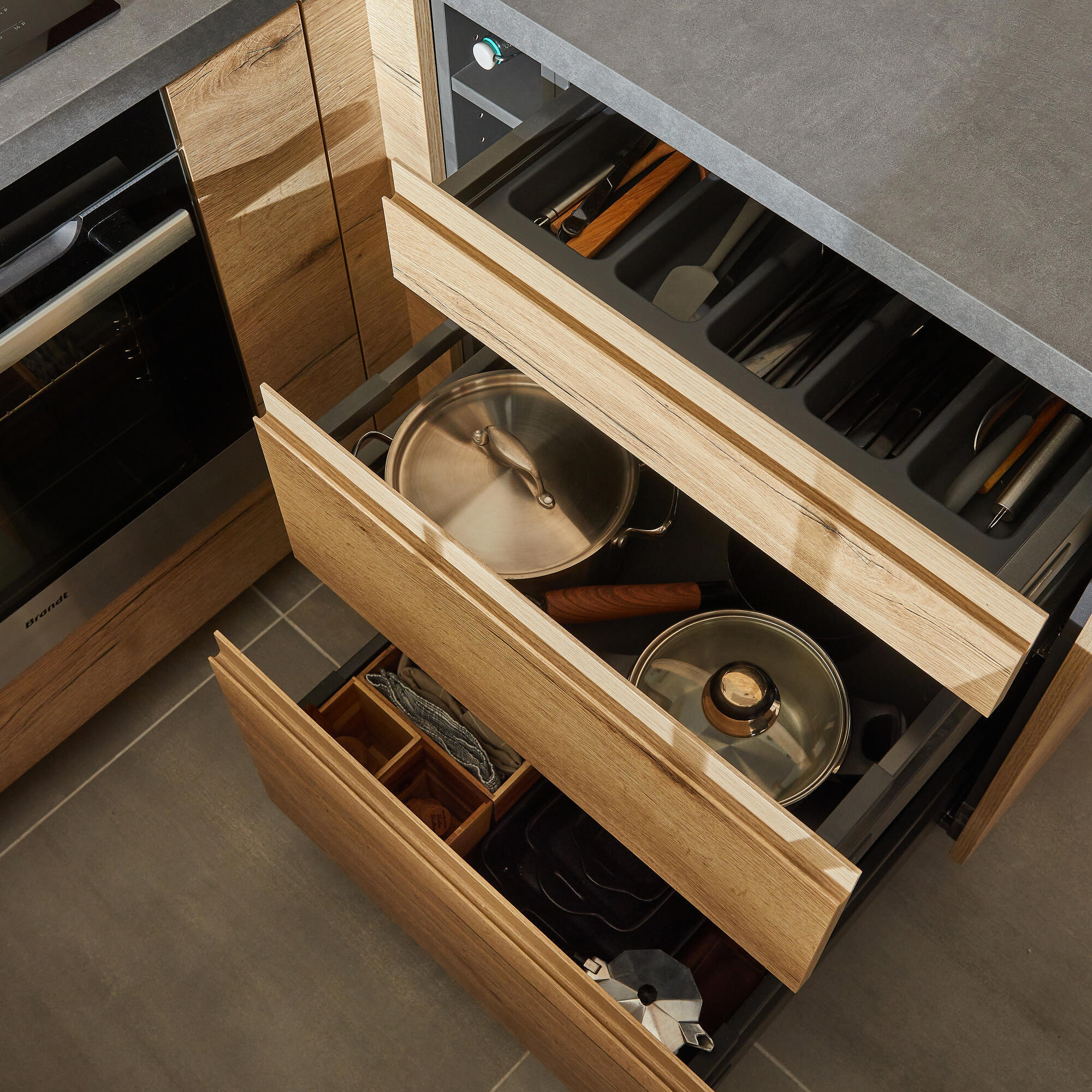 Kit interior de gavetão DELINIA 60CM - 6