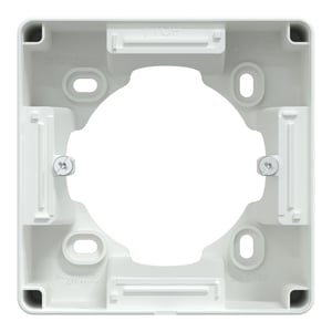 Boîte support pour montage saillie 36mm Ovalis, SCHNEIDER ELECTRIC, blanc