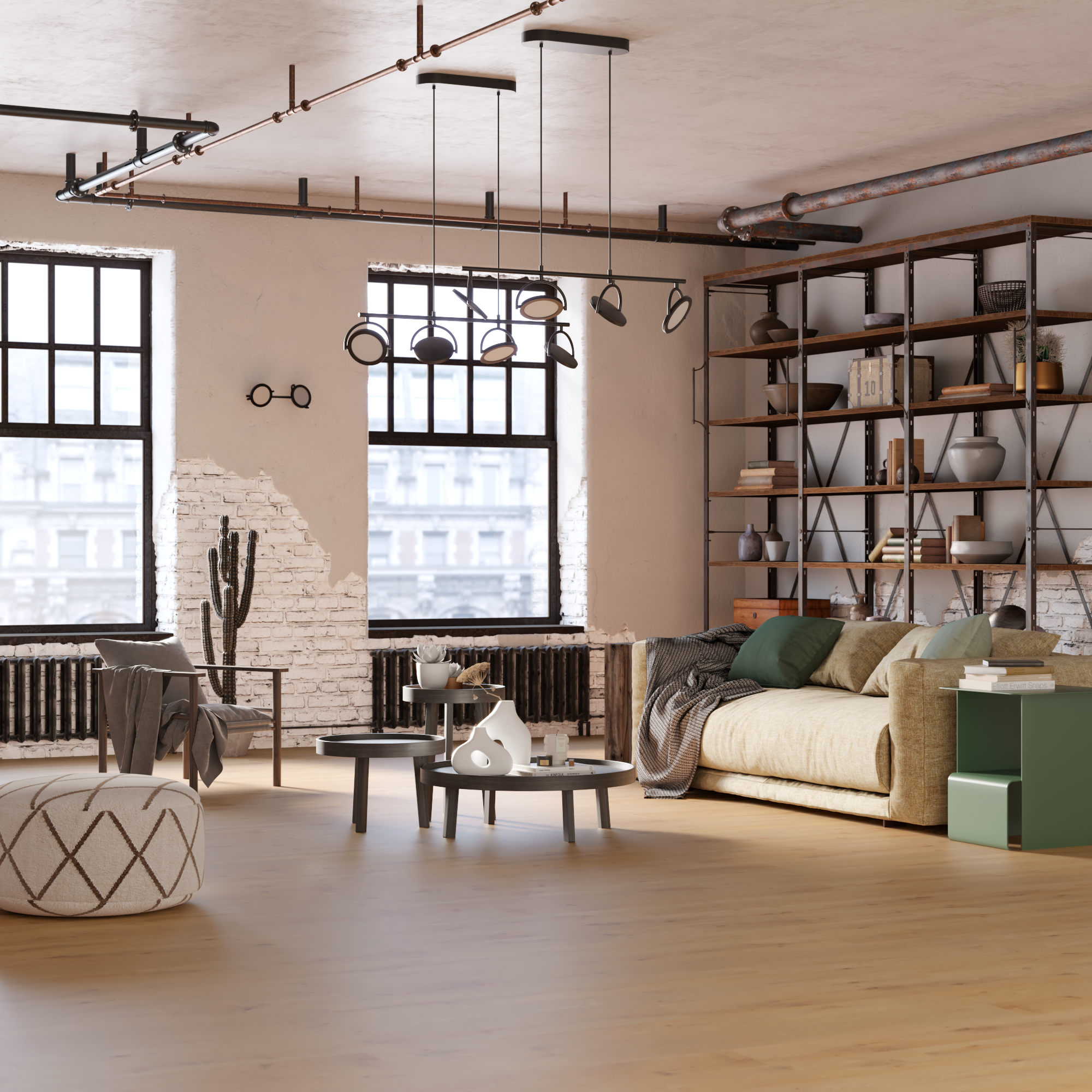 Panele podłogowe laminowane AC4 7 mm Artens Barellan - 2