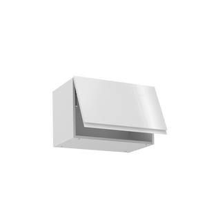 Meuble haut de cuisine Tokyo blanc brillant 1 porte H39 x l60