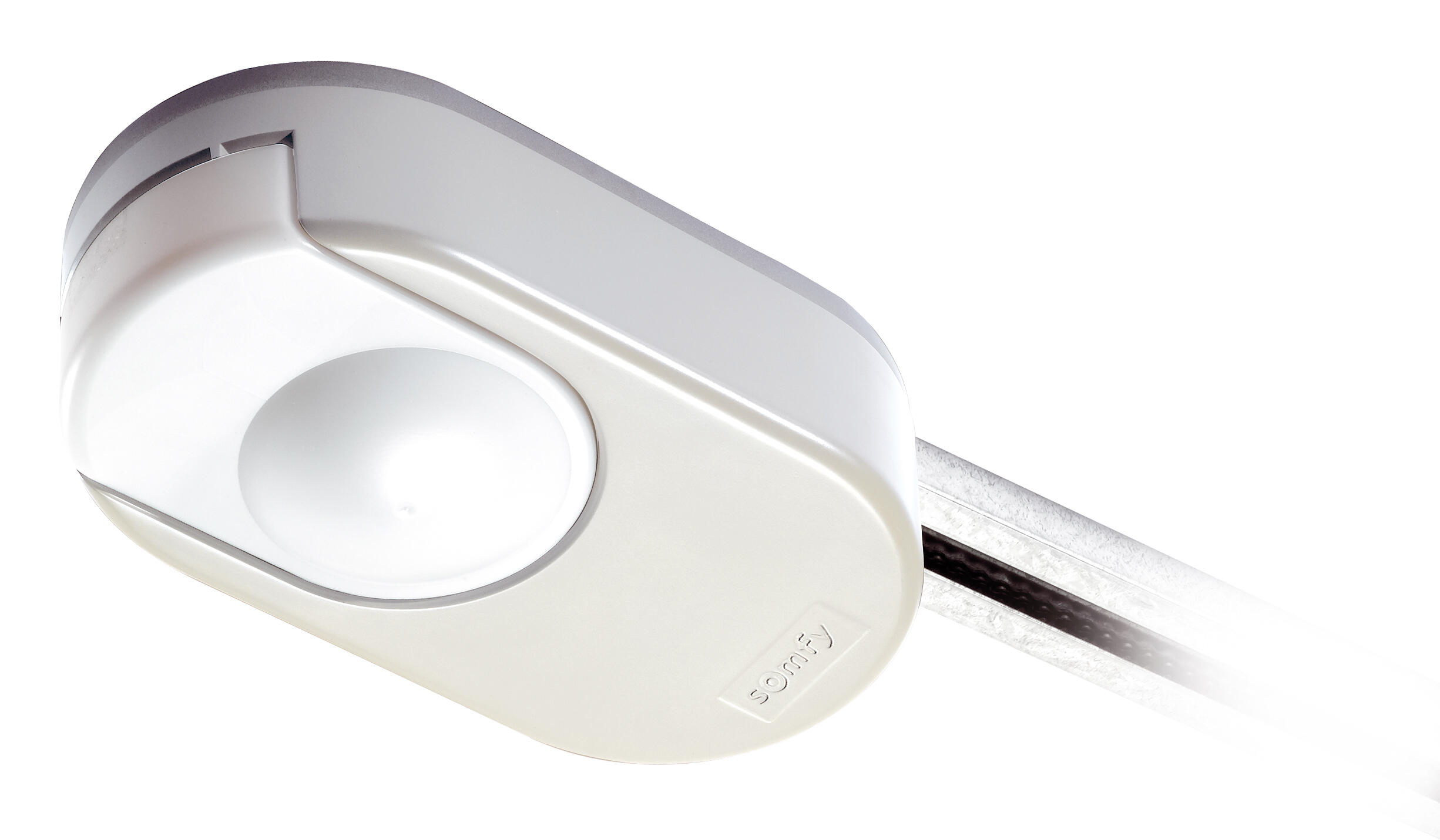 Porte de garage sectionnelle motorisée ARTENS essentiel H.200 x l.240 cm - 6